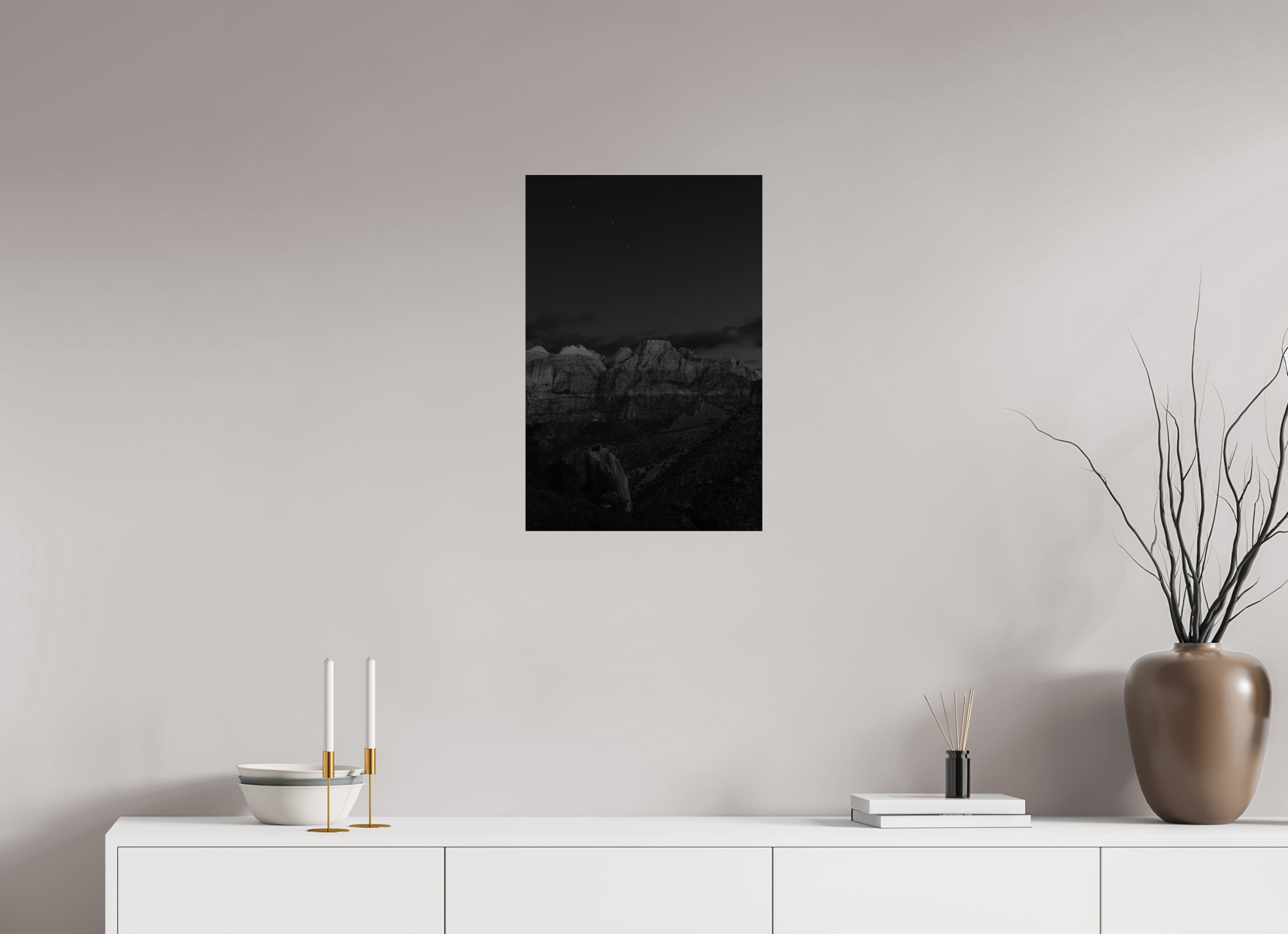 16 x 24″, acrylic Big Dipper