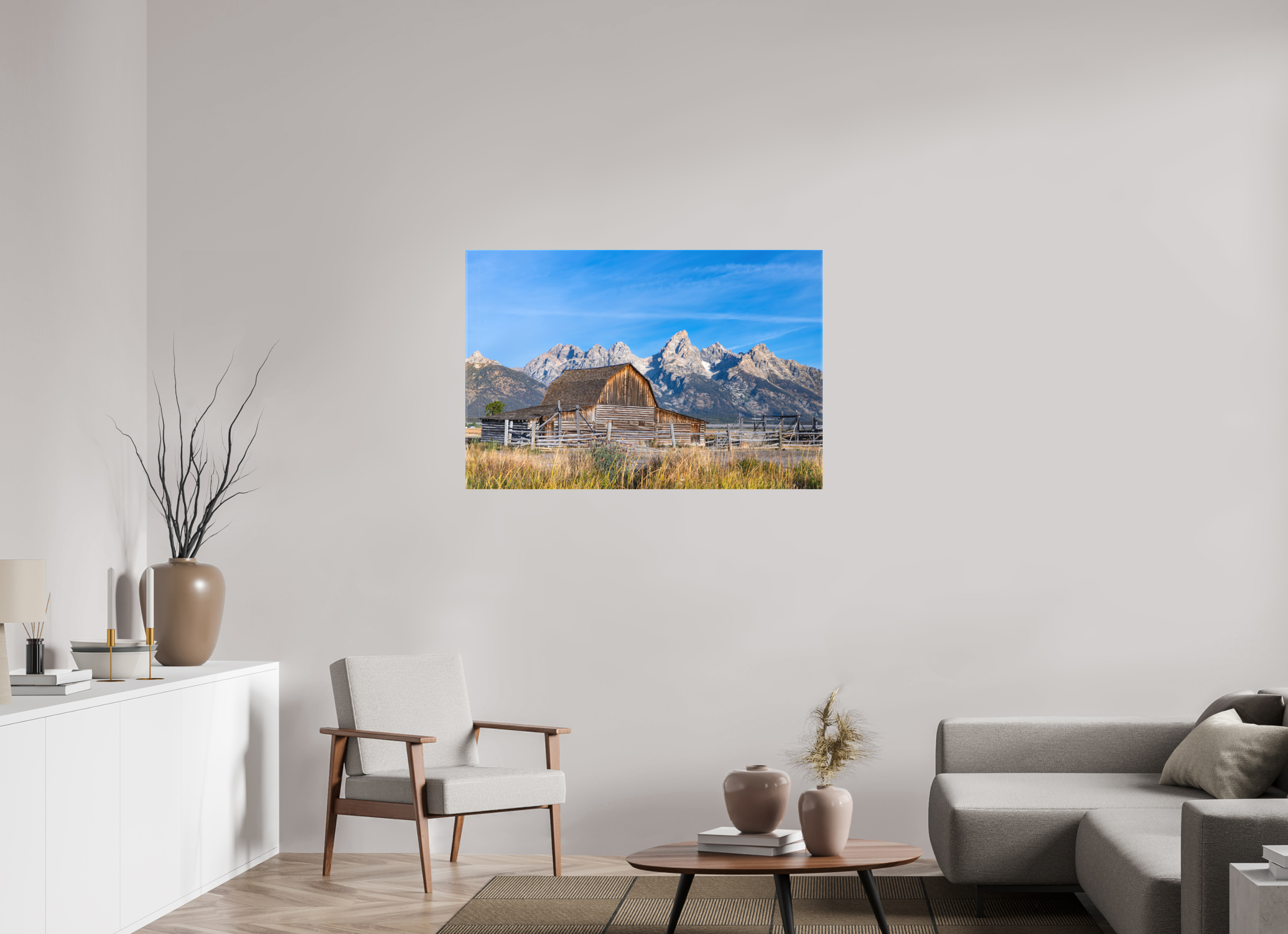 45 x 30″, Canvas MORMON ROW