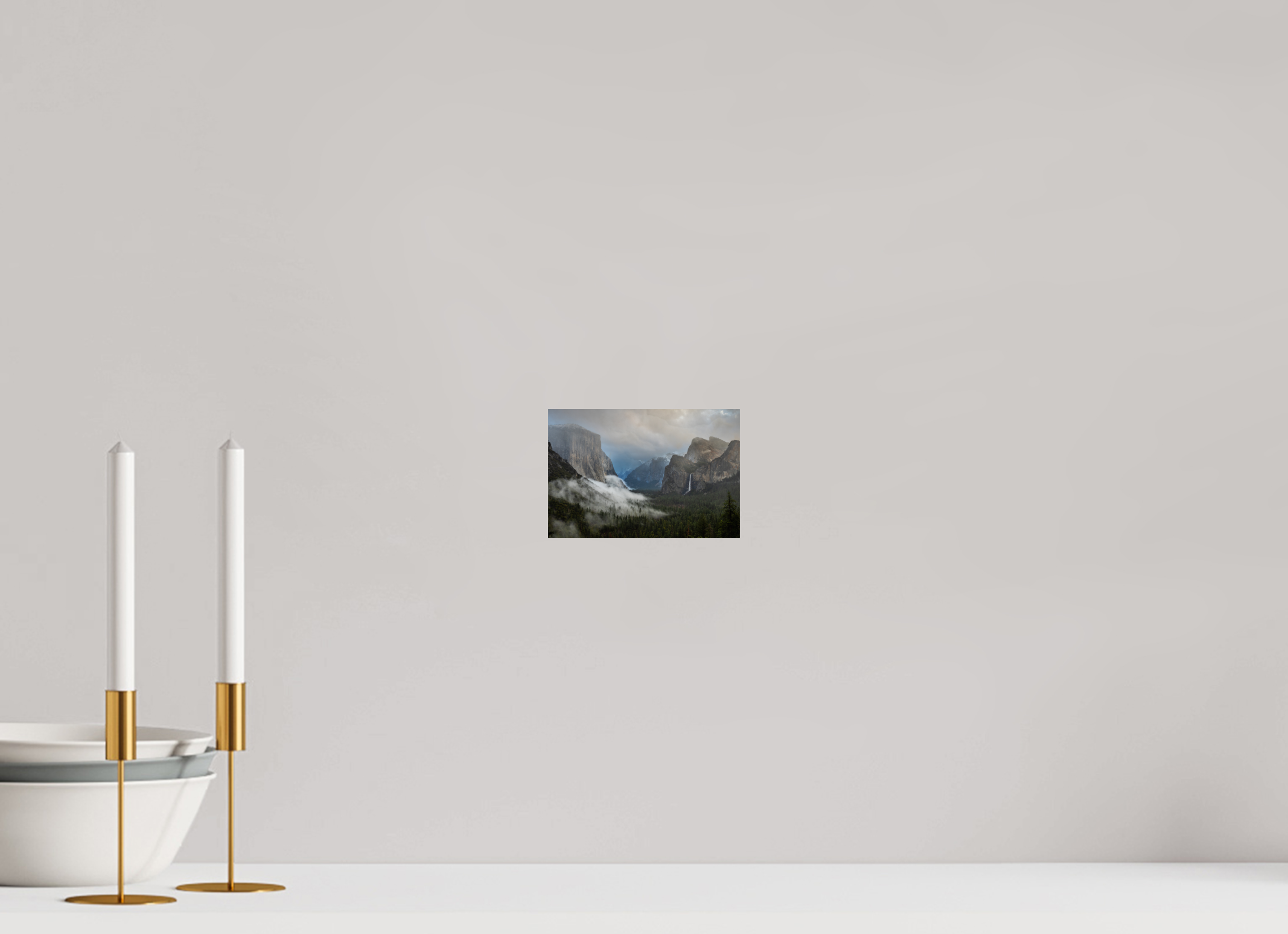 6 x 4″, Fine Art prints Morning Mist, Yosemite Valley