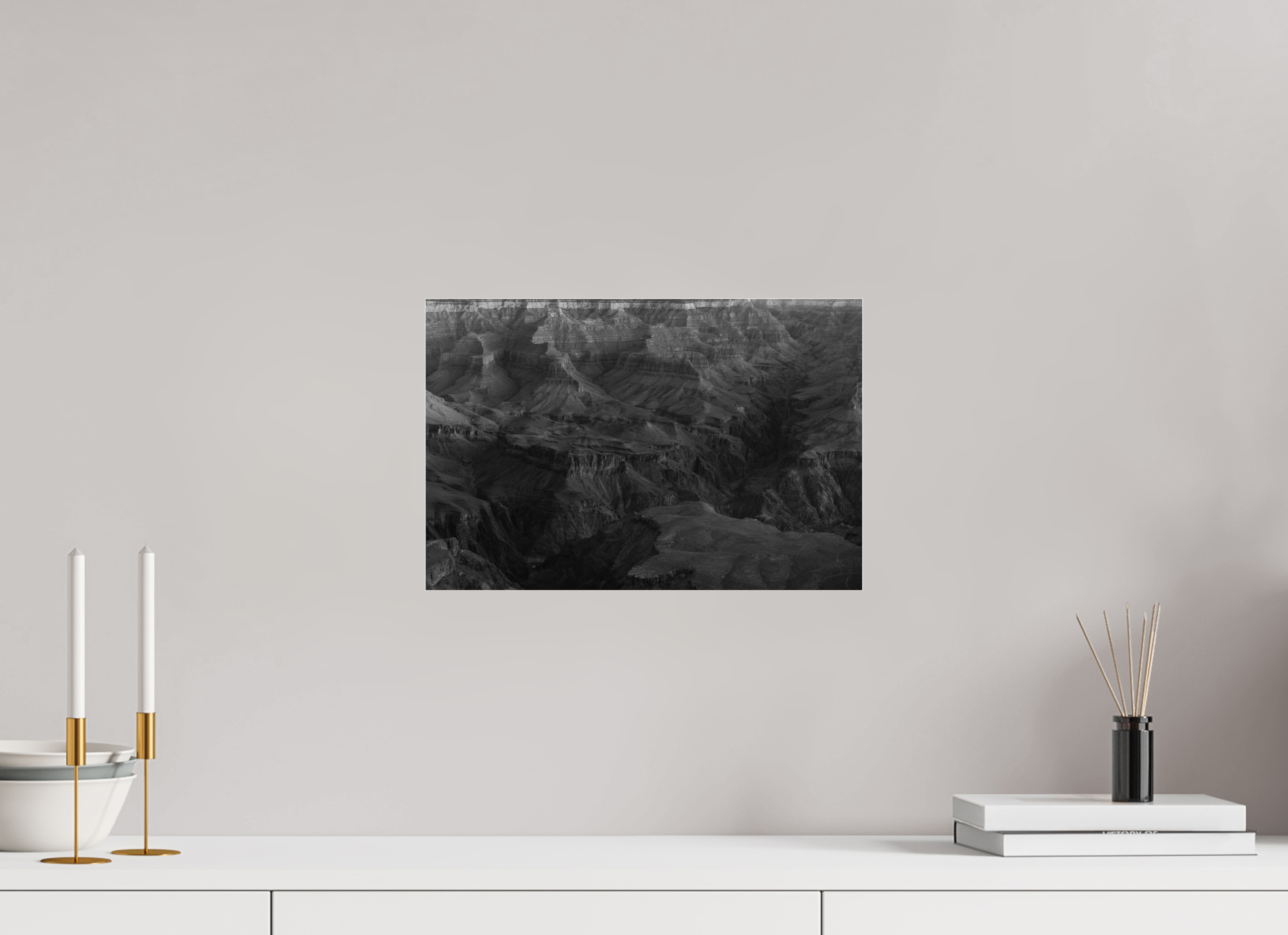 15 x 10″, acrylic Grand Canyon River View – Layered Rock Formations Fine Art Print