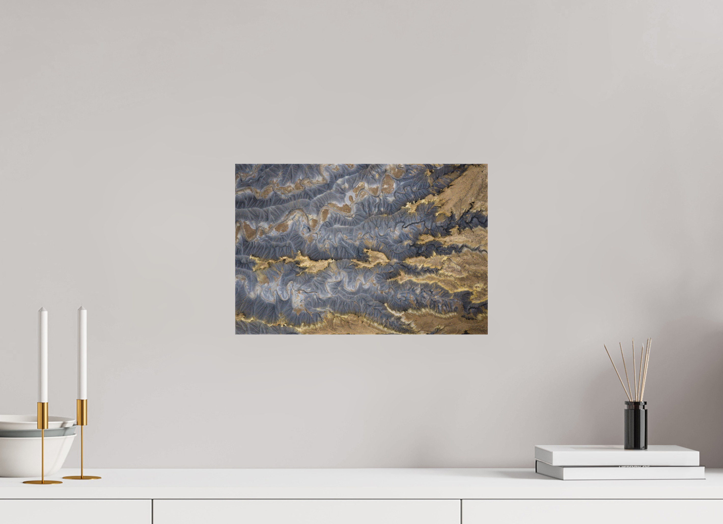 15 x 10″, Canvas ERODED EARTH