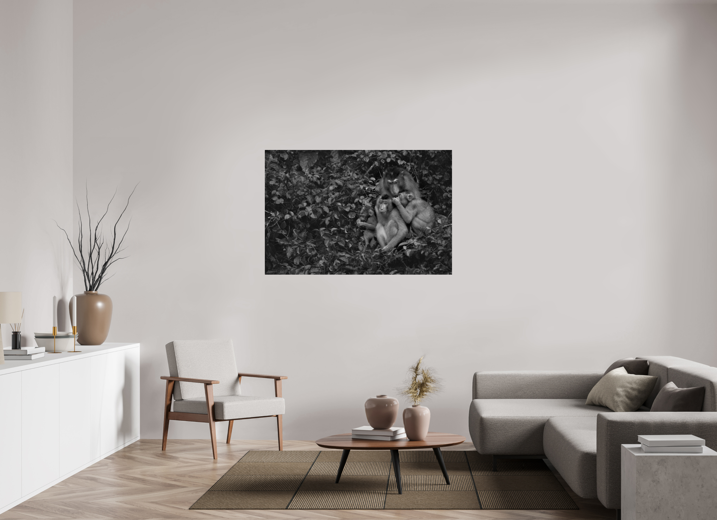 54 x 36″, acrylic Family Ties