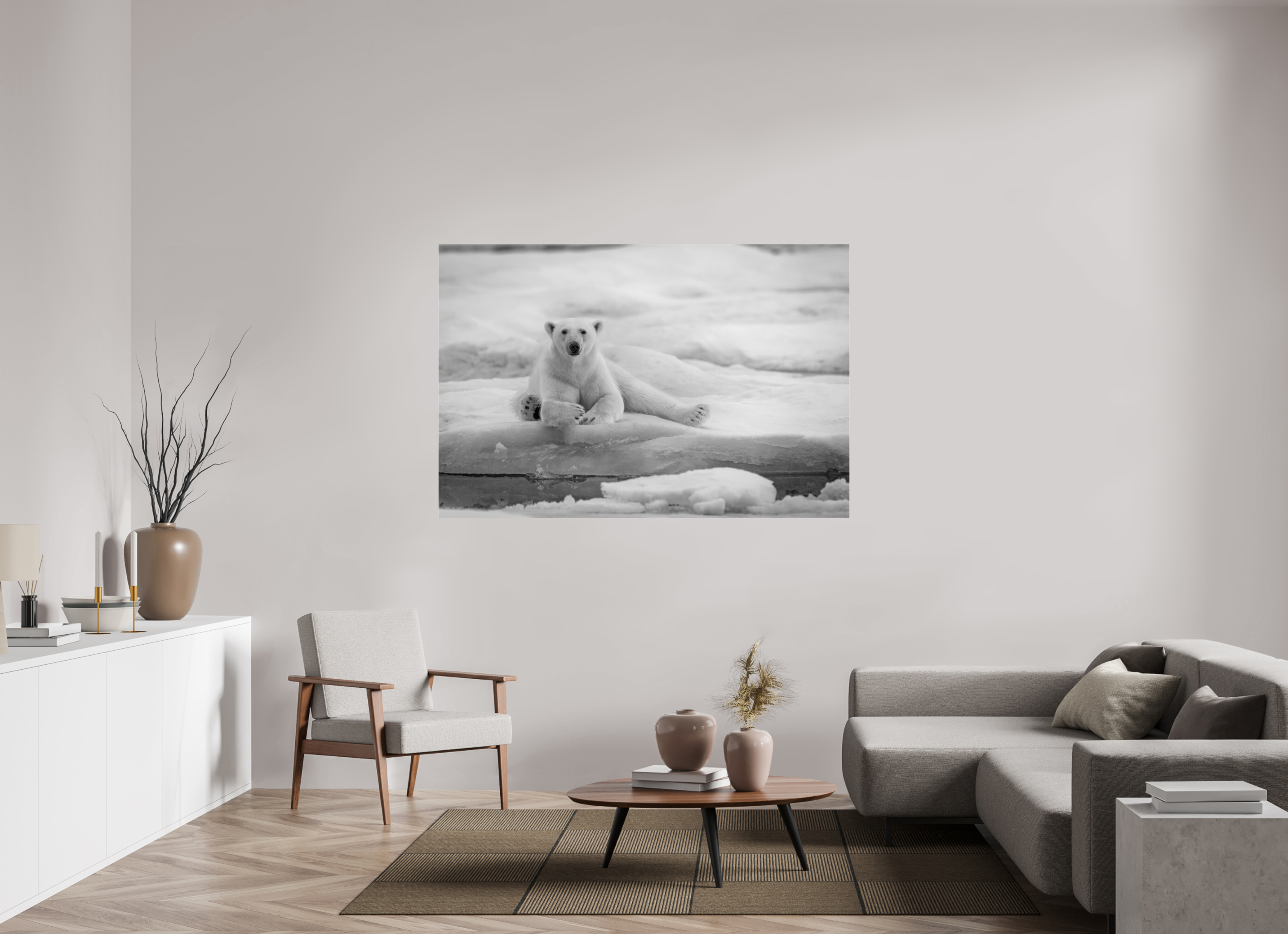 66 x 44″, acrylic ICE THRONE