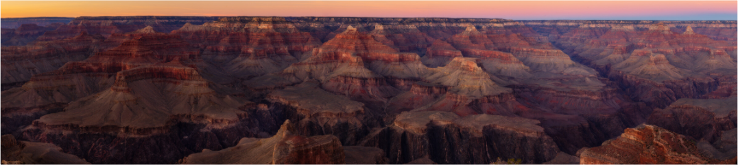 Main image Grand Canyon Panorama – Wide Format Sunset Photography Print