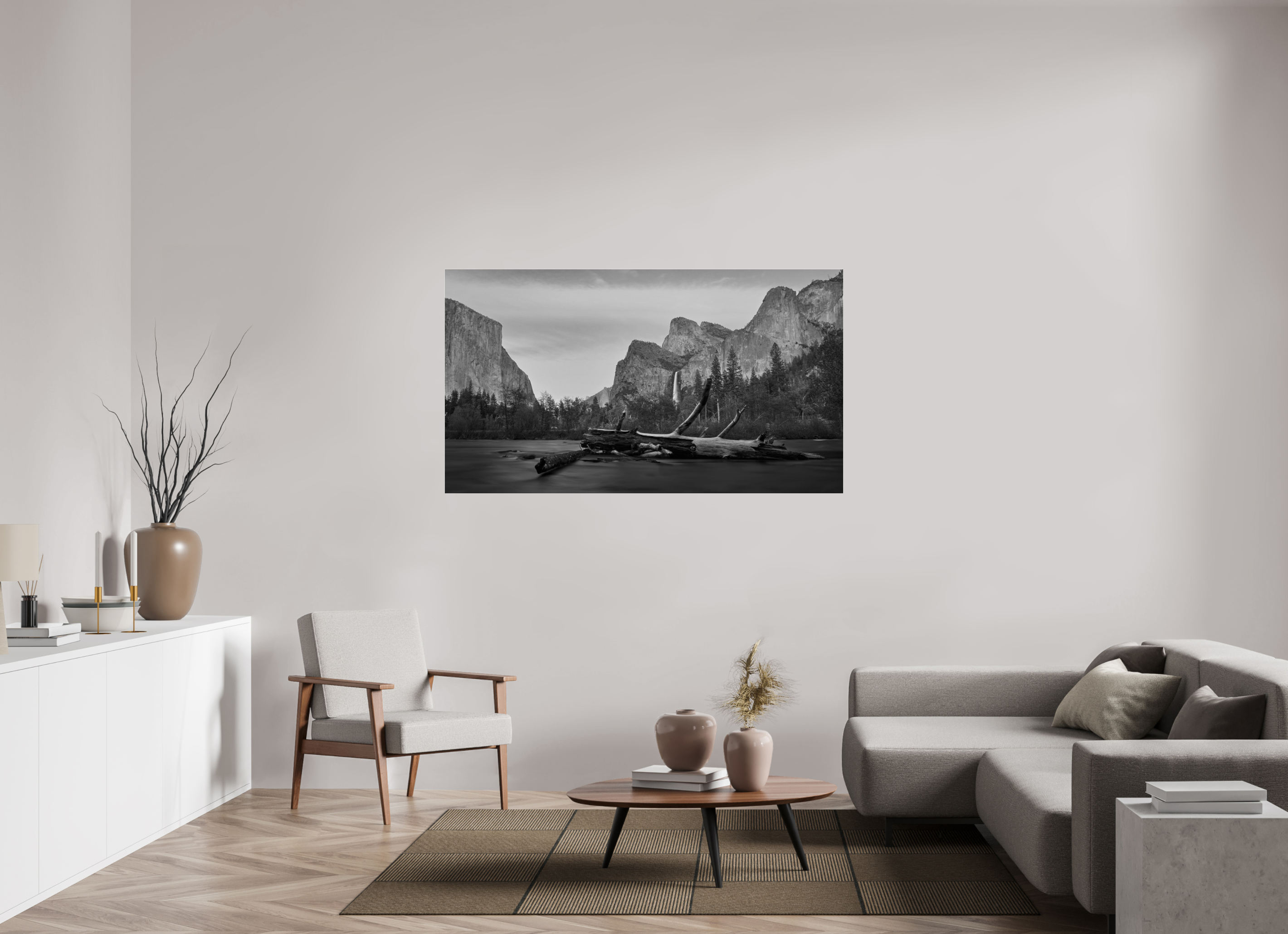 64 x 36″, acrylic Spring In the Valley