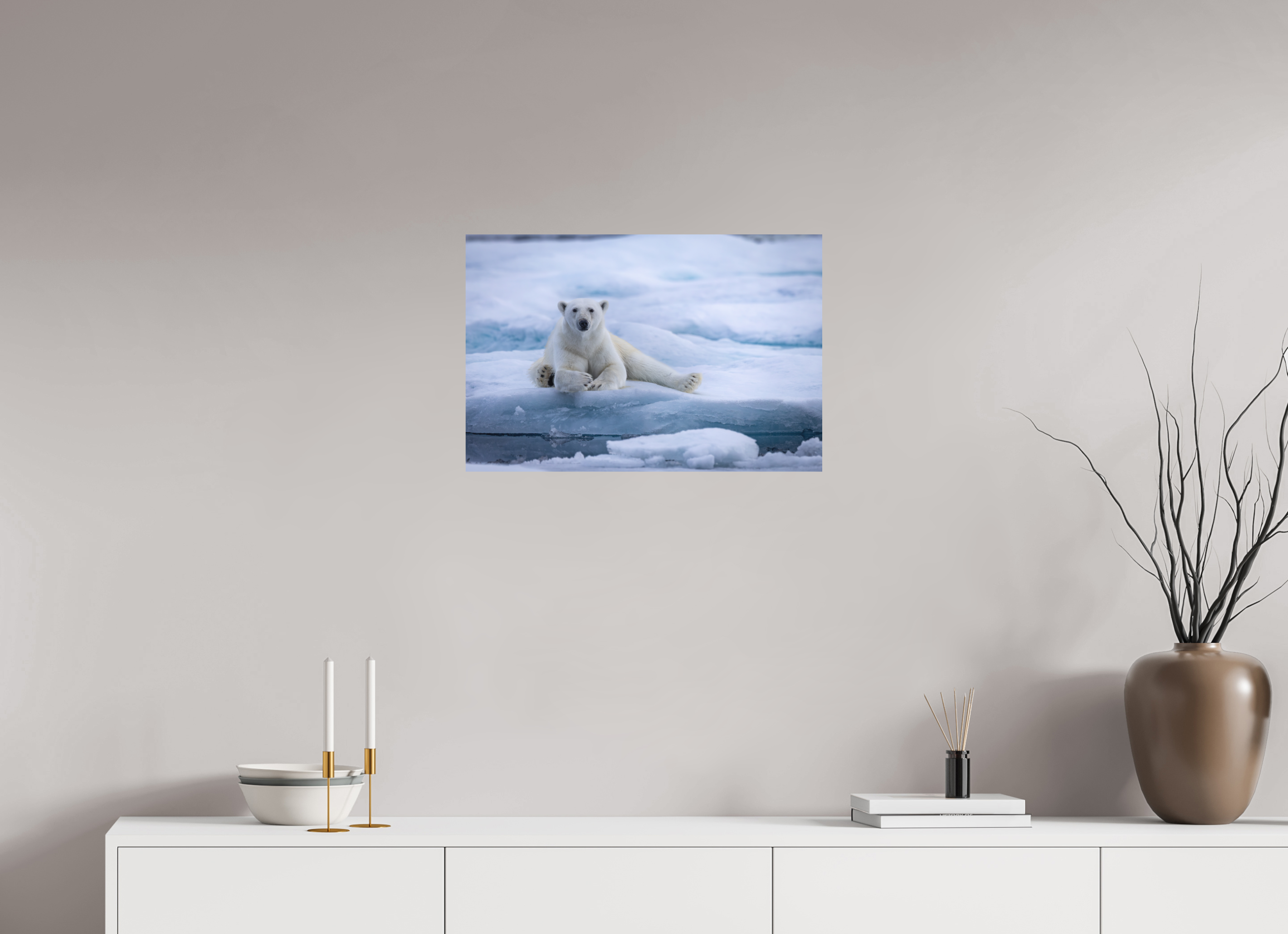 24 x 16″, Metal ICE THRONE