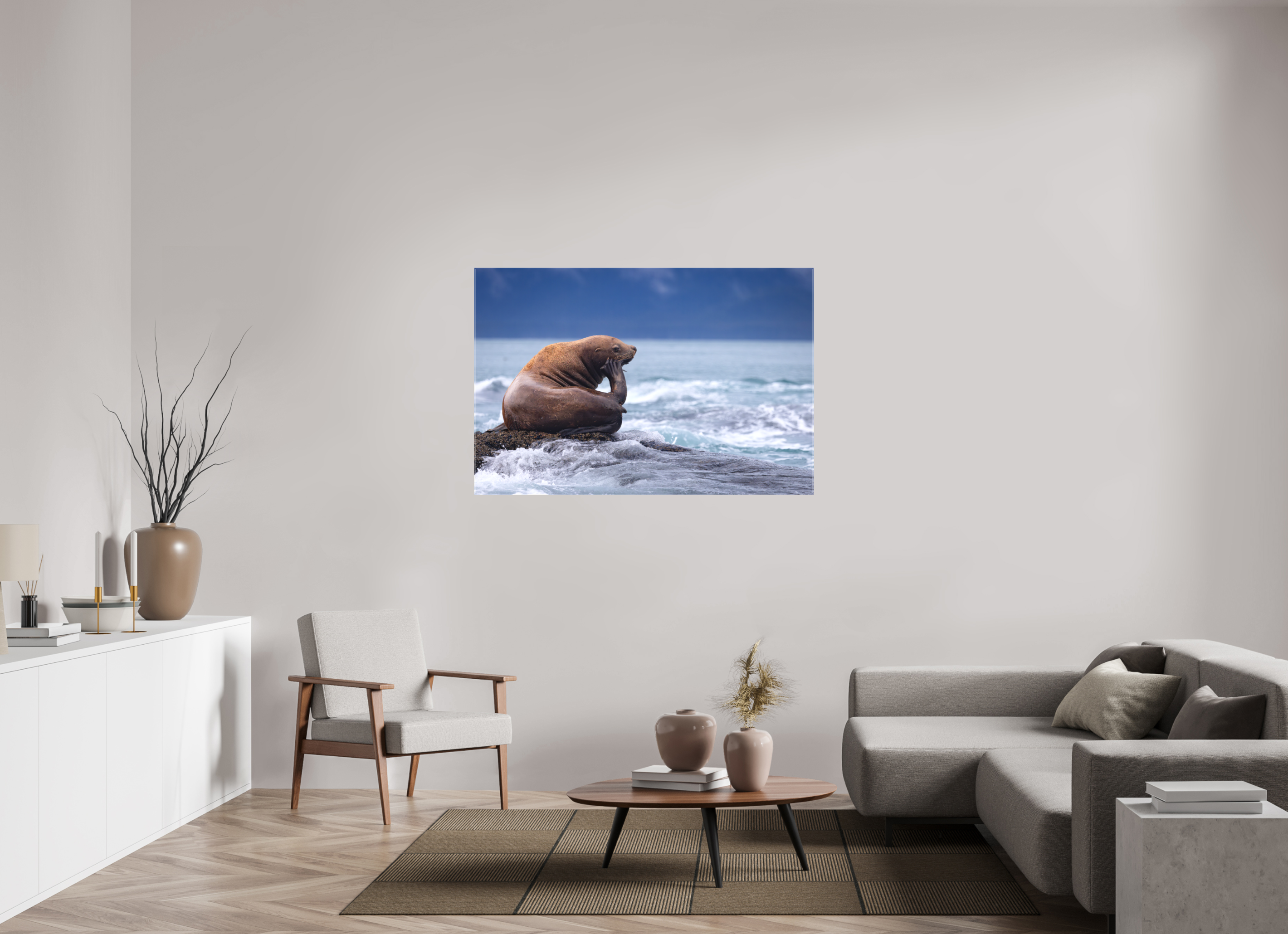 54 x 36″, Canvas Haul Out