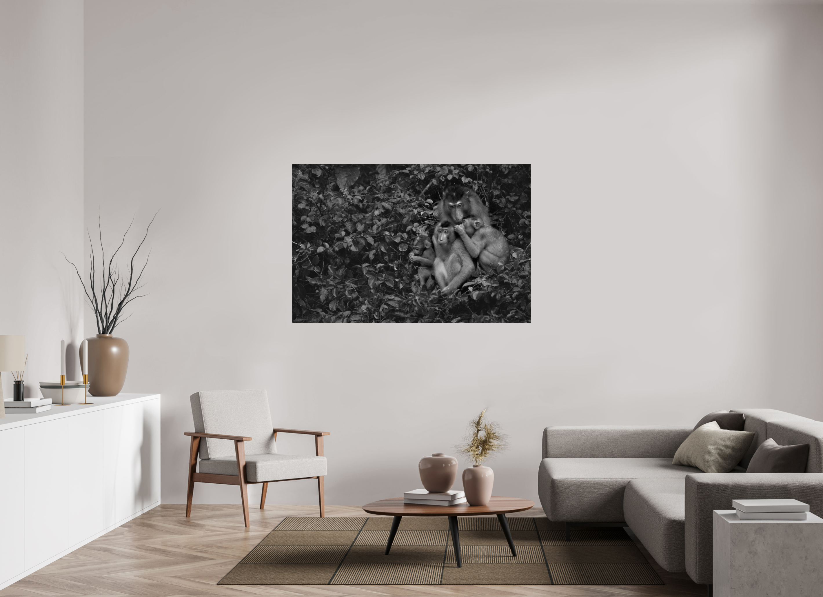 60 x 40″, acrylic Family Ties