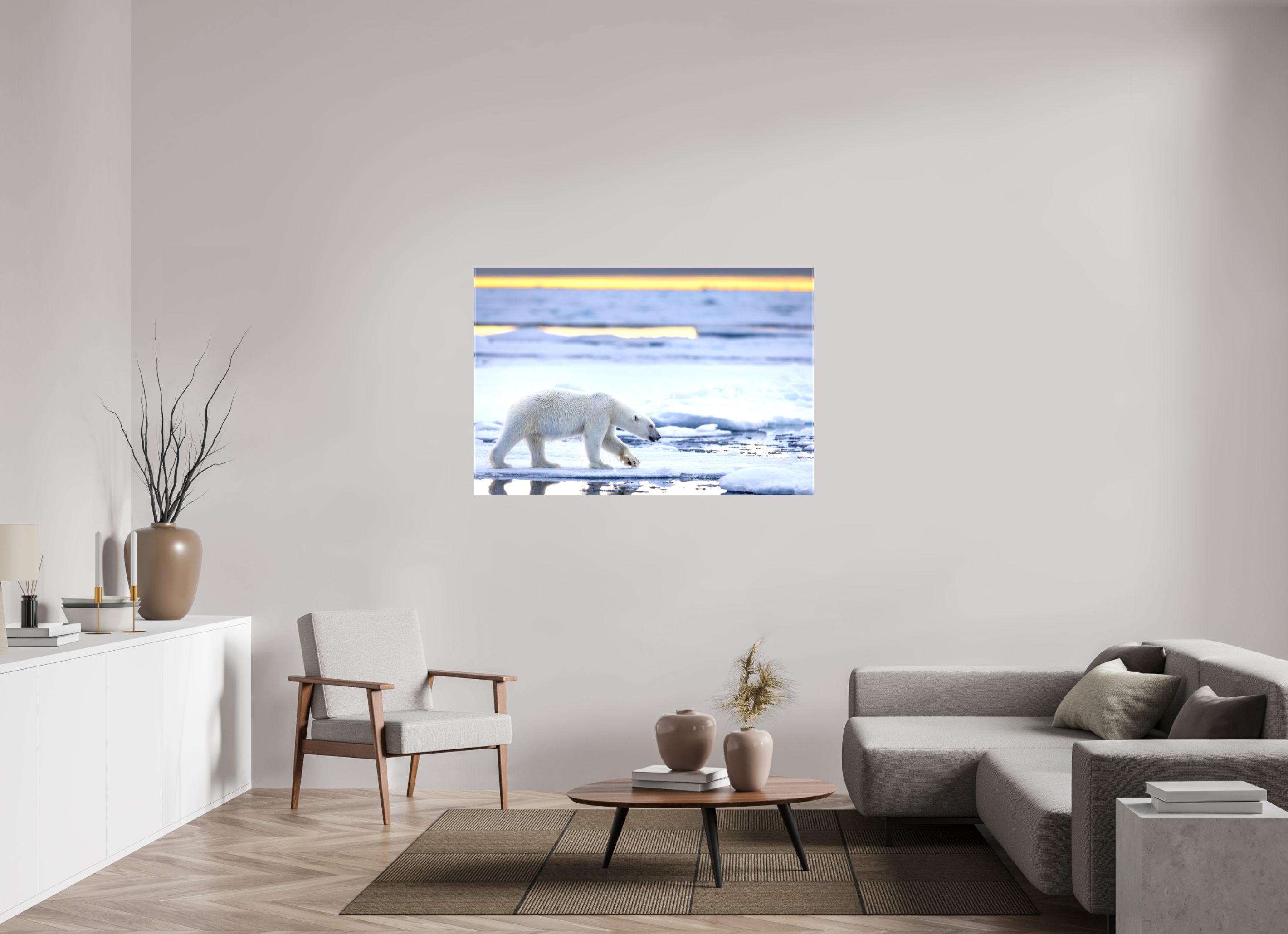 54 x 36″, Canvas FIRST ICE
