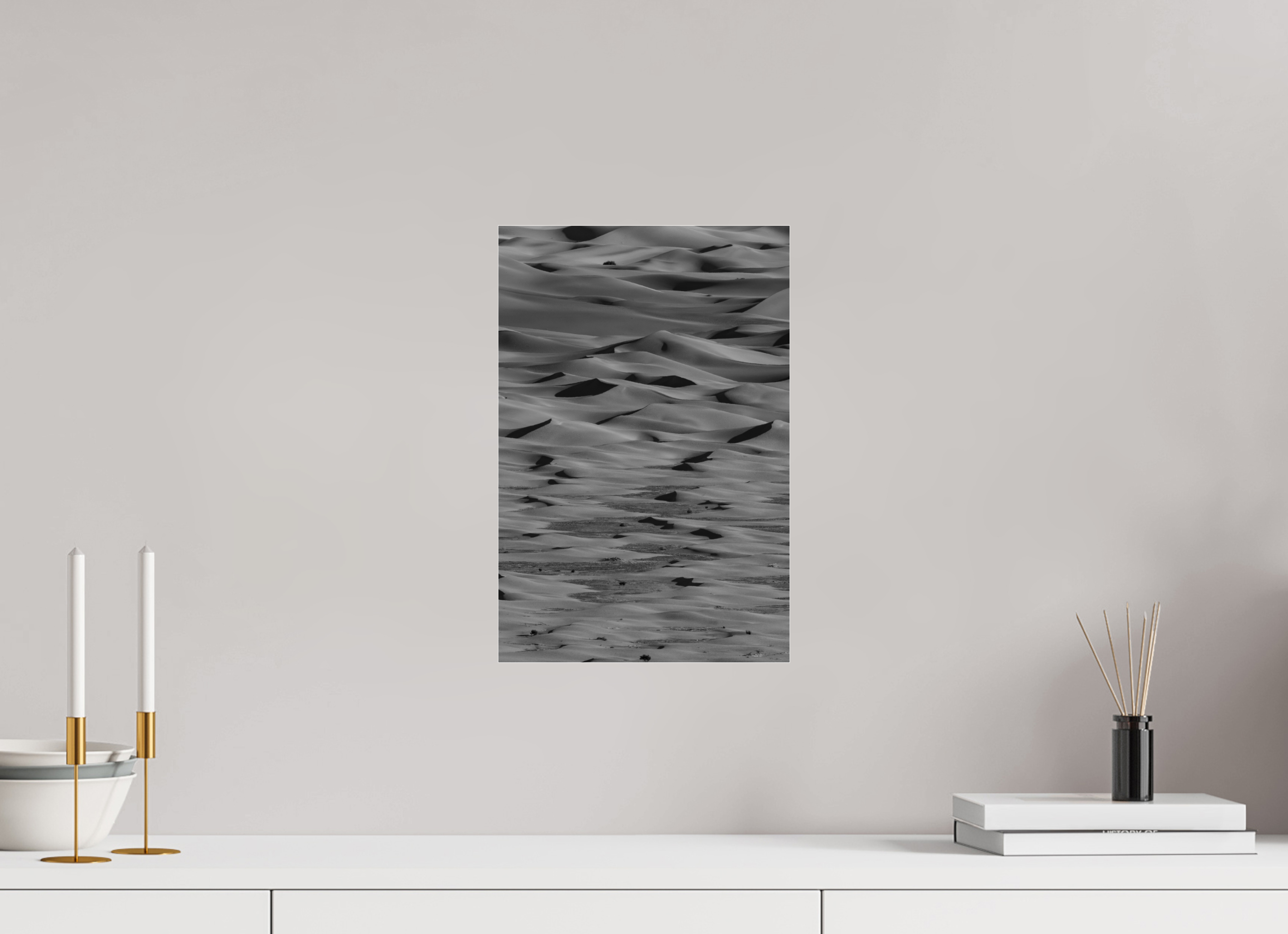 10 x 15″, acrylic DUNES AT DUSK