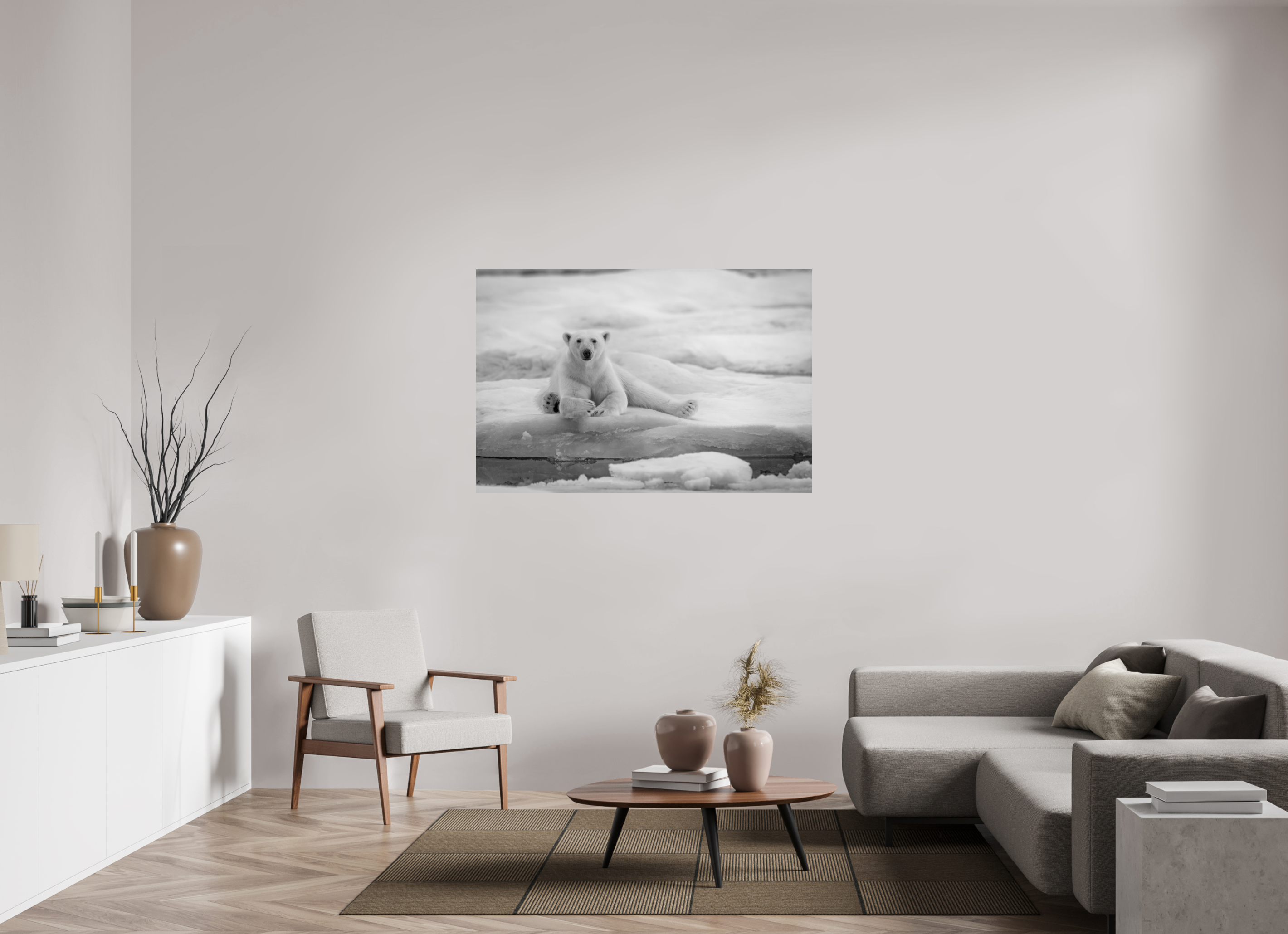 54 x 36″, acrylic ICE THRONE