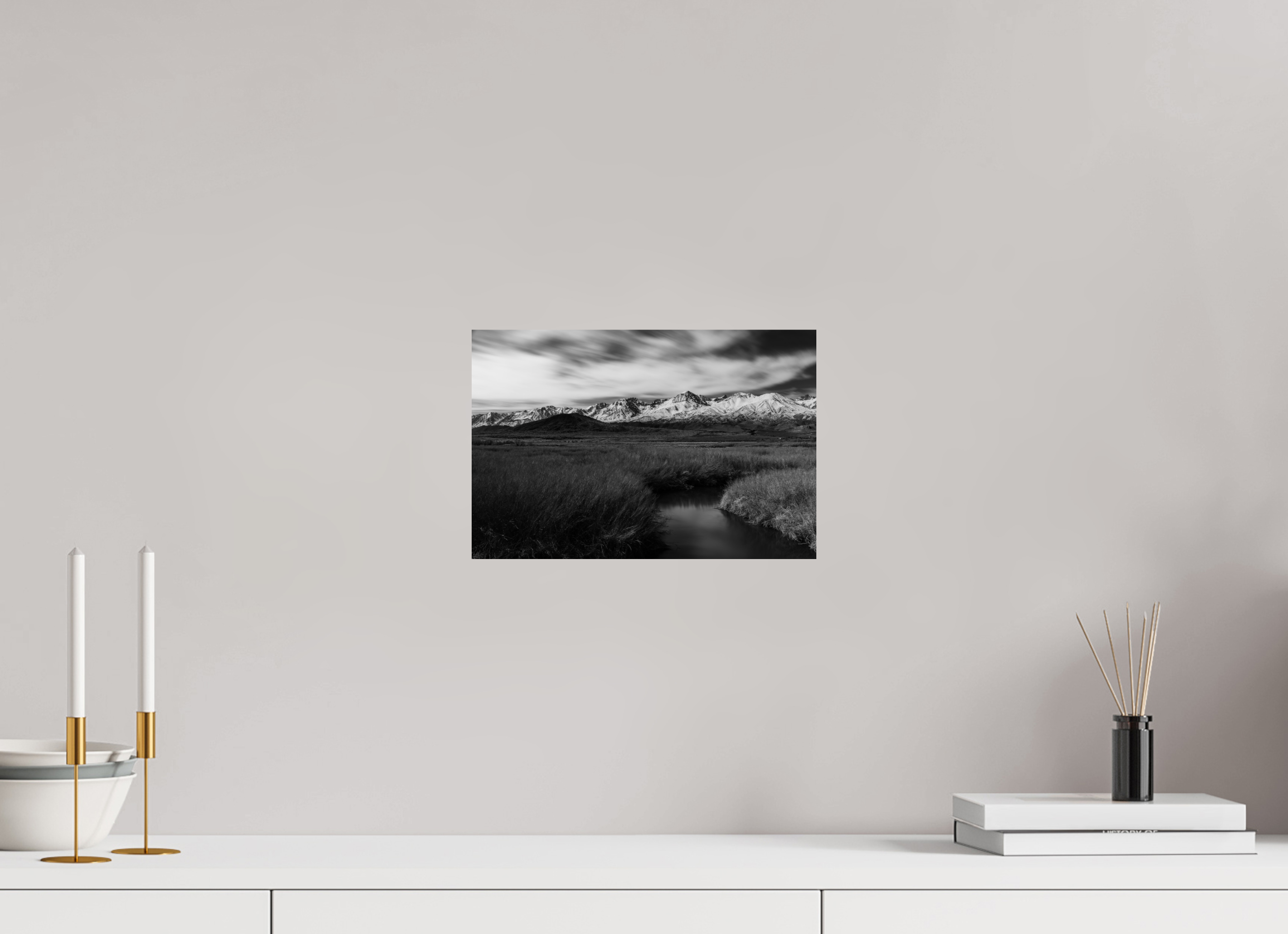 12 x 8″, Fine Art prints Eastern Sierra in Black and White