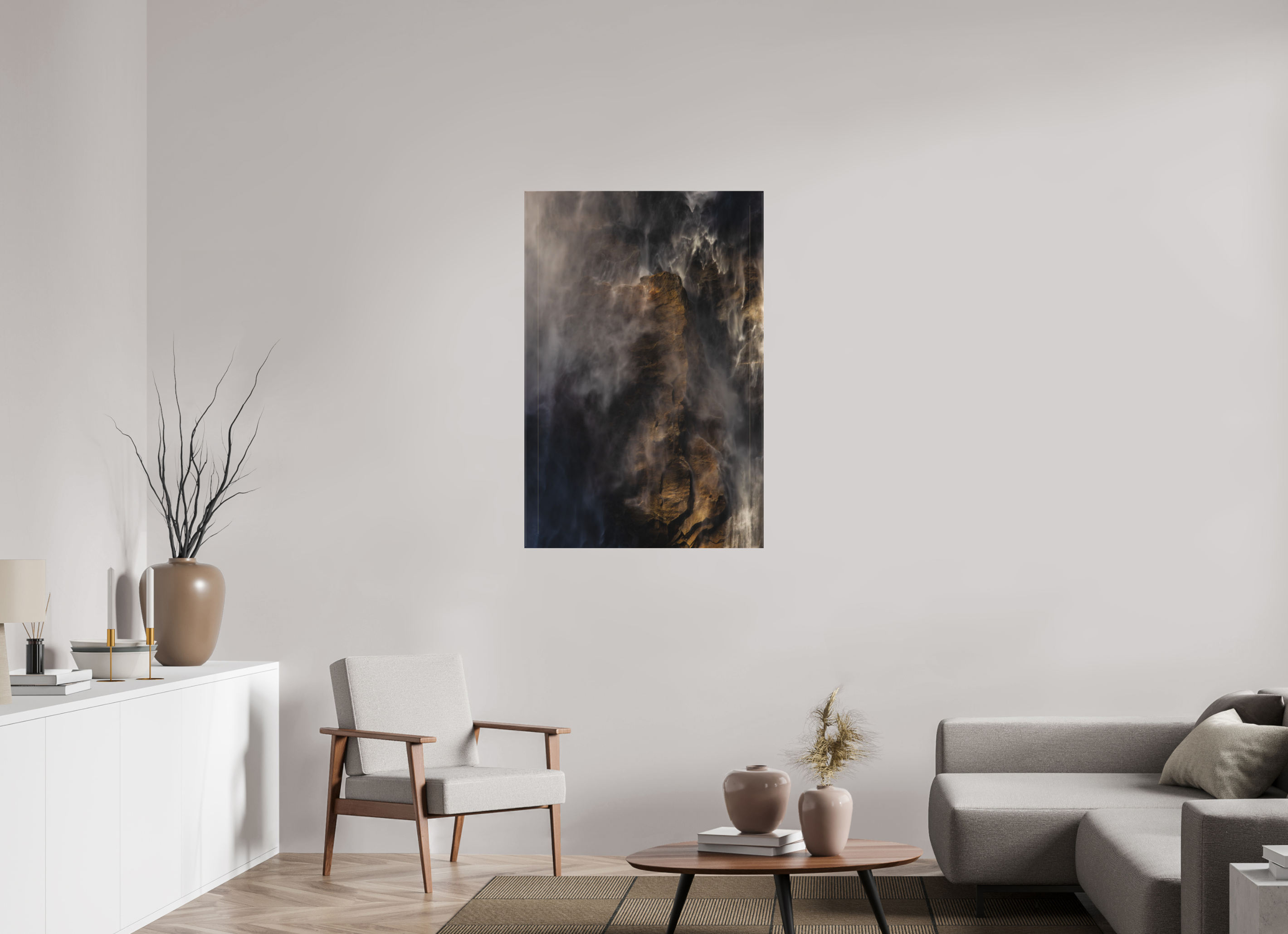 30 x 45″, Canvas Rock and Veil
