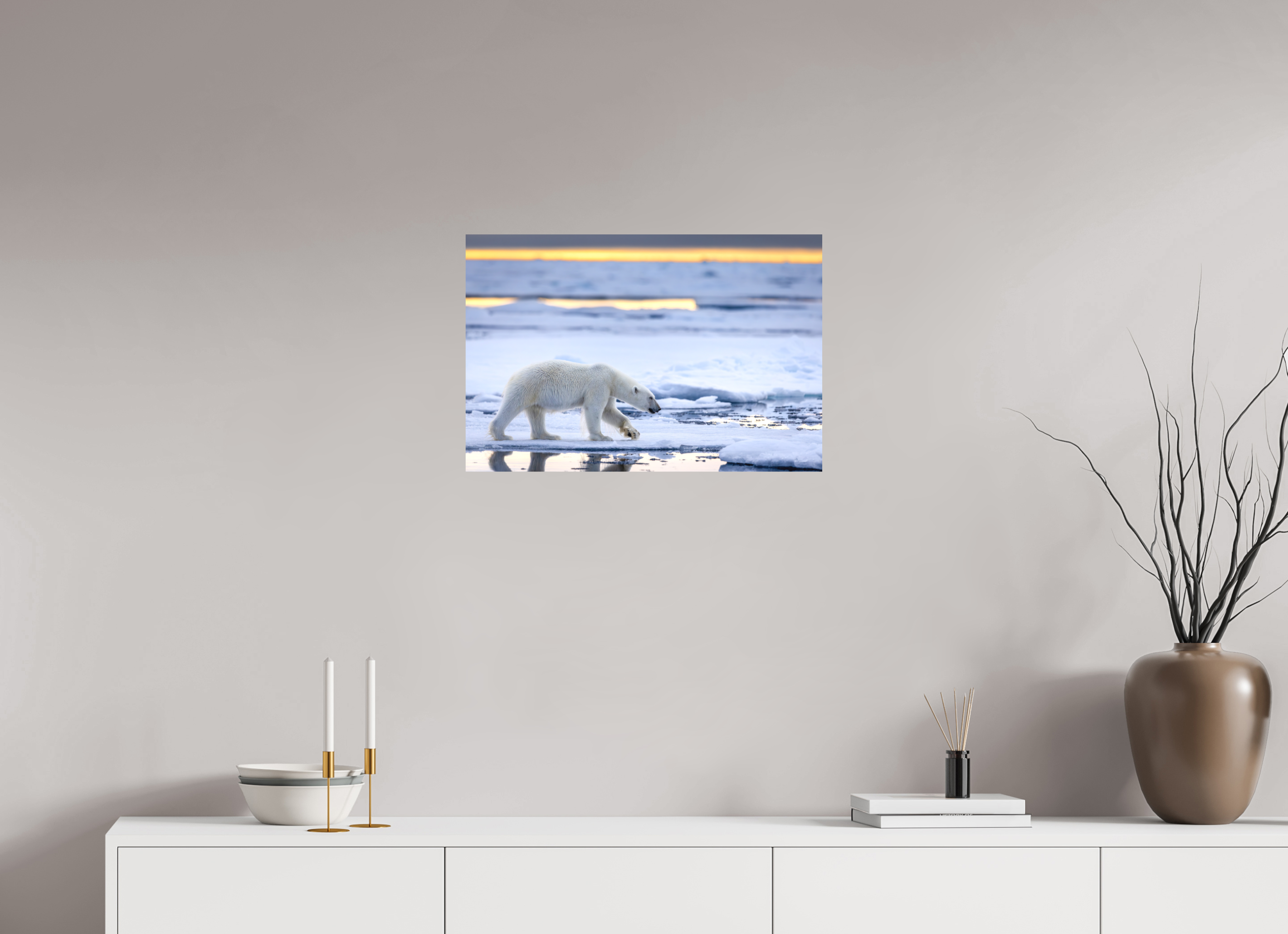 24 x 16″, Metal FIRST ICE