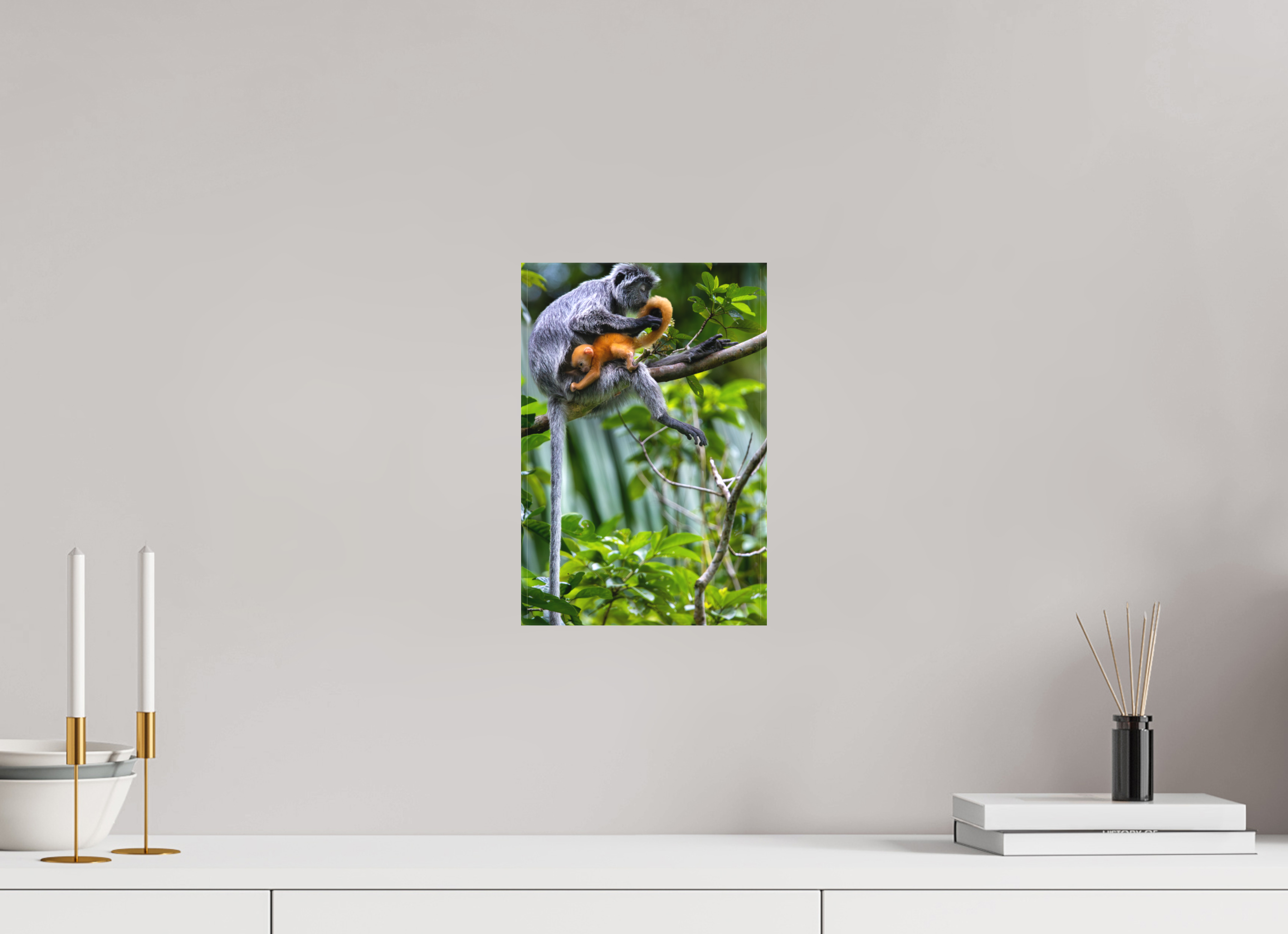 8 x 12″, Canvas treetop watch