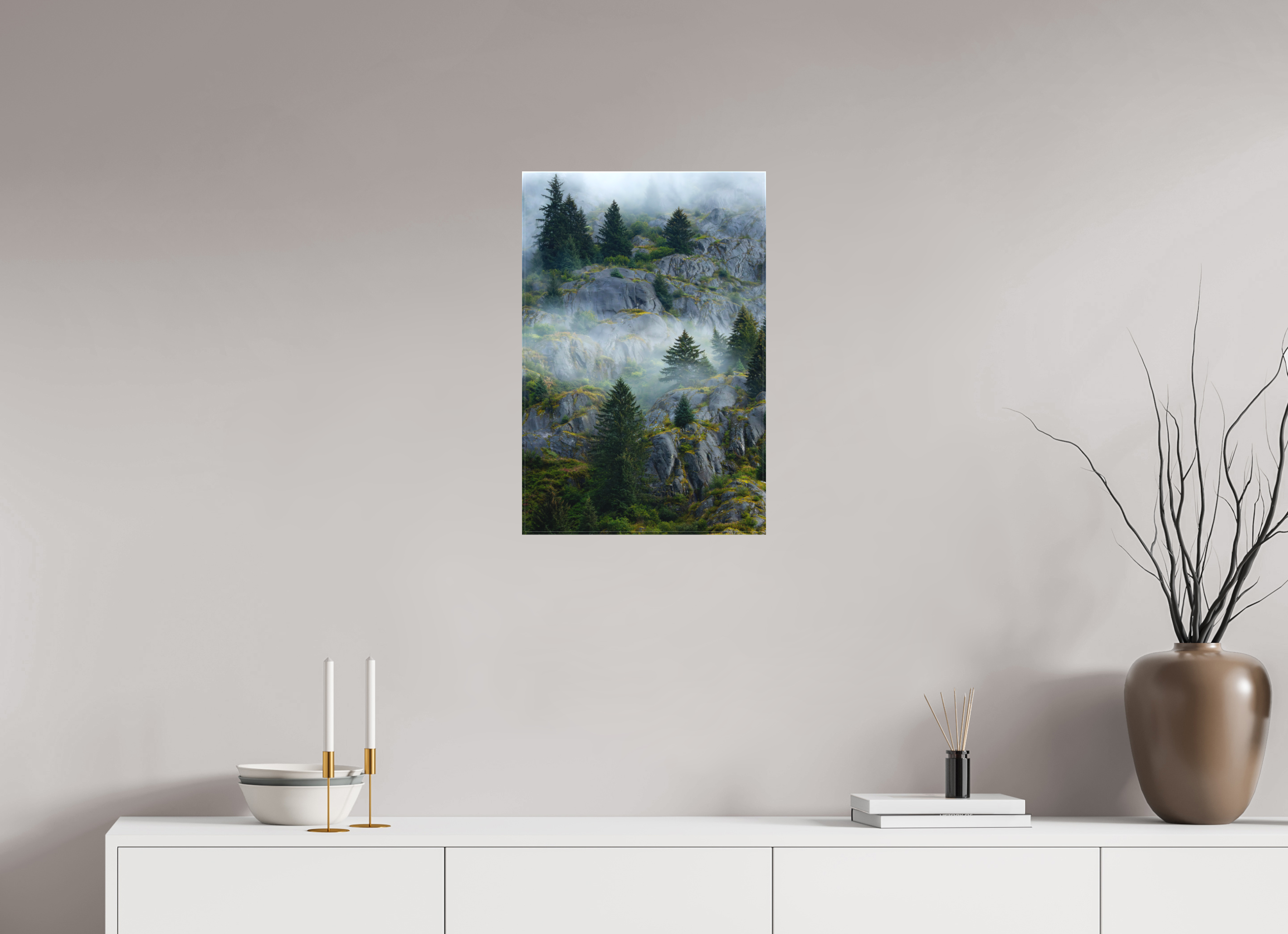 16 x 24″, Canvas Cloud forest