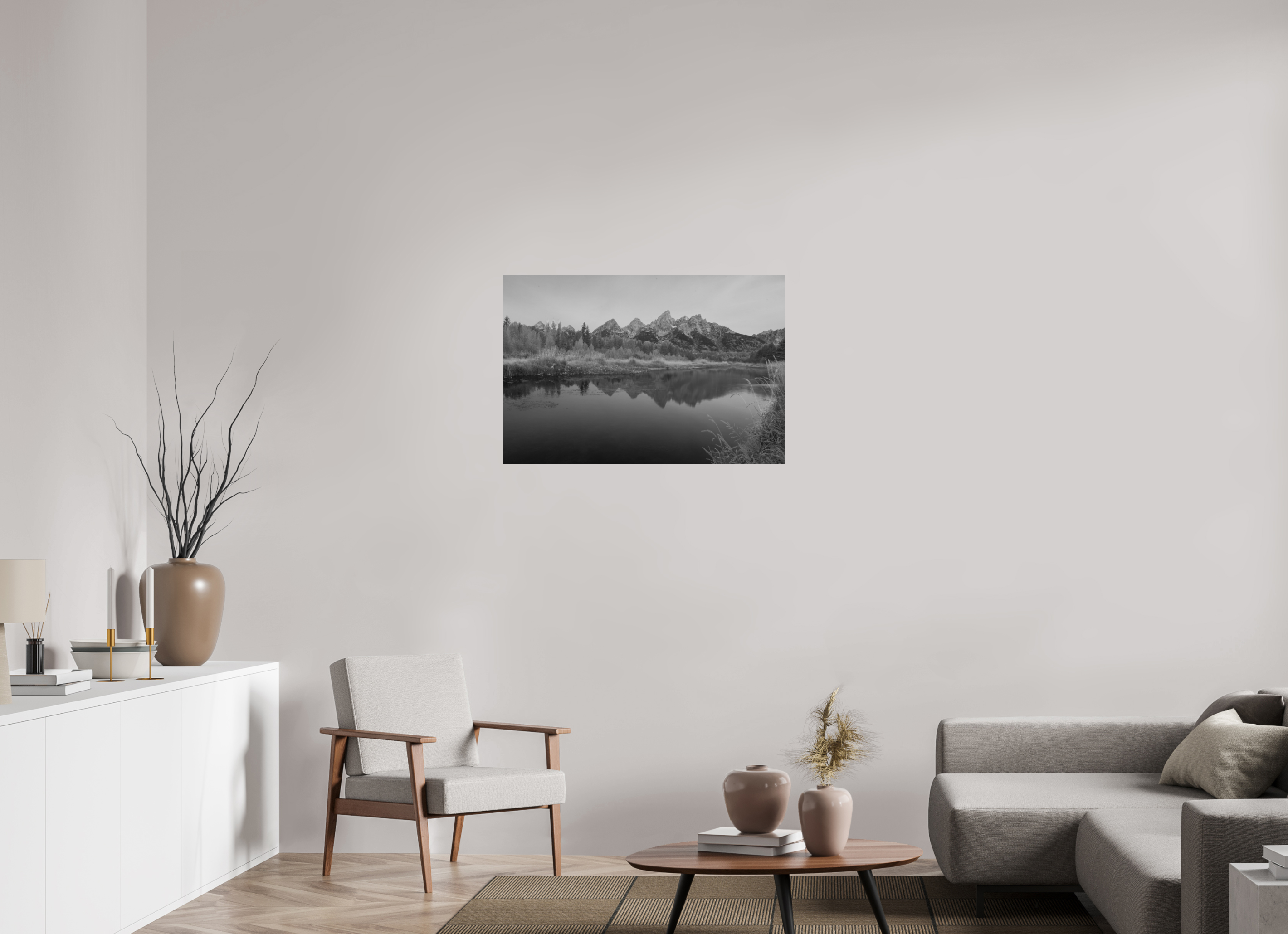 36 x 24″, acrylic TETON SUNRISE