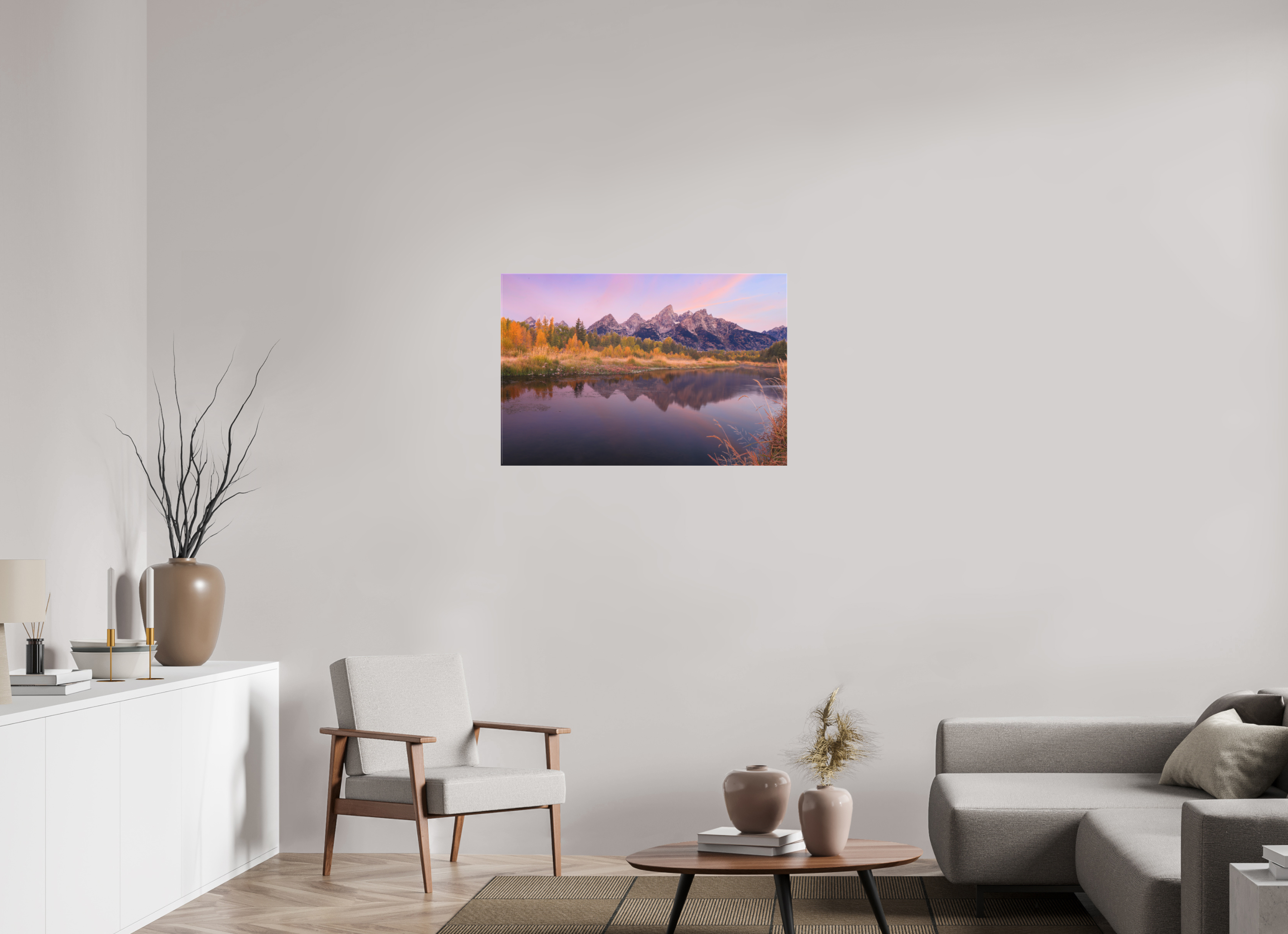36 x 24″, Canvas TETON SUNRISE