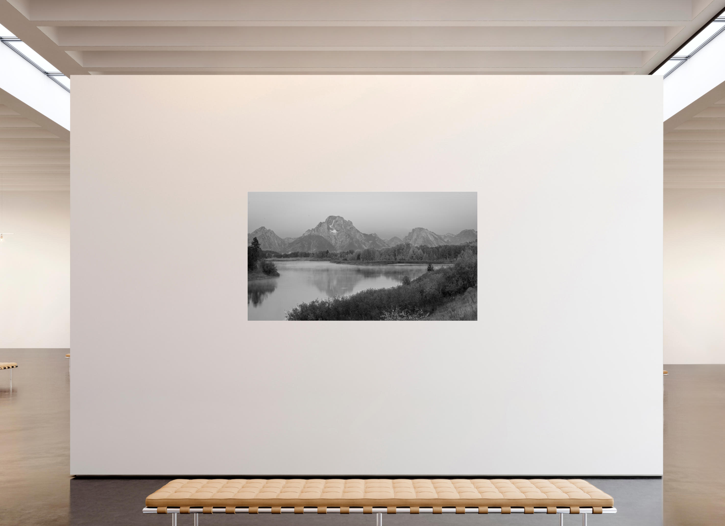 80 x 45″, acrylic TETON REFLECTION