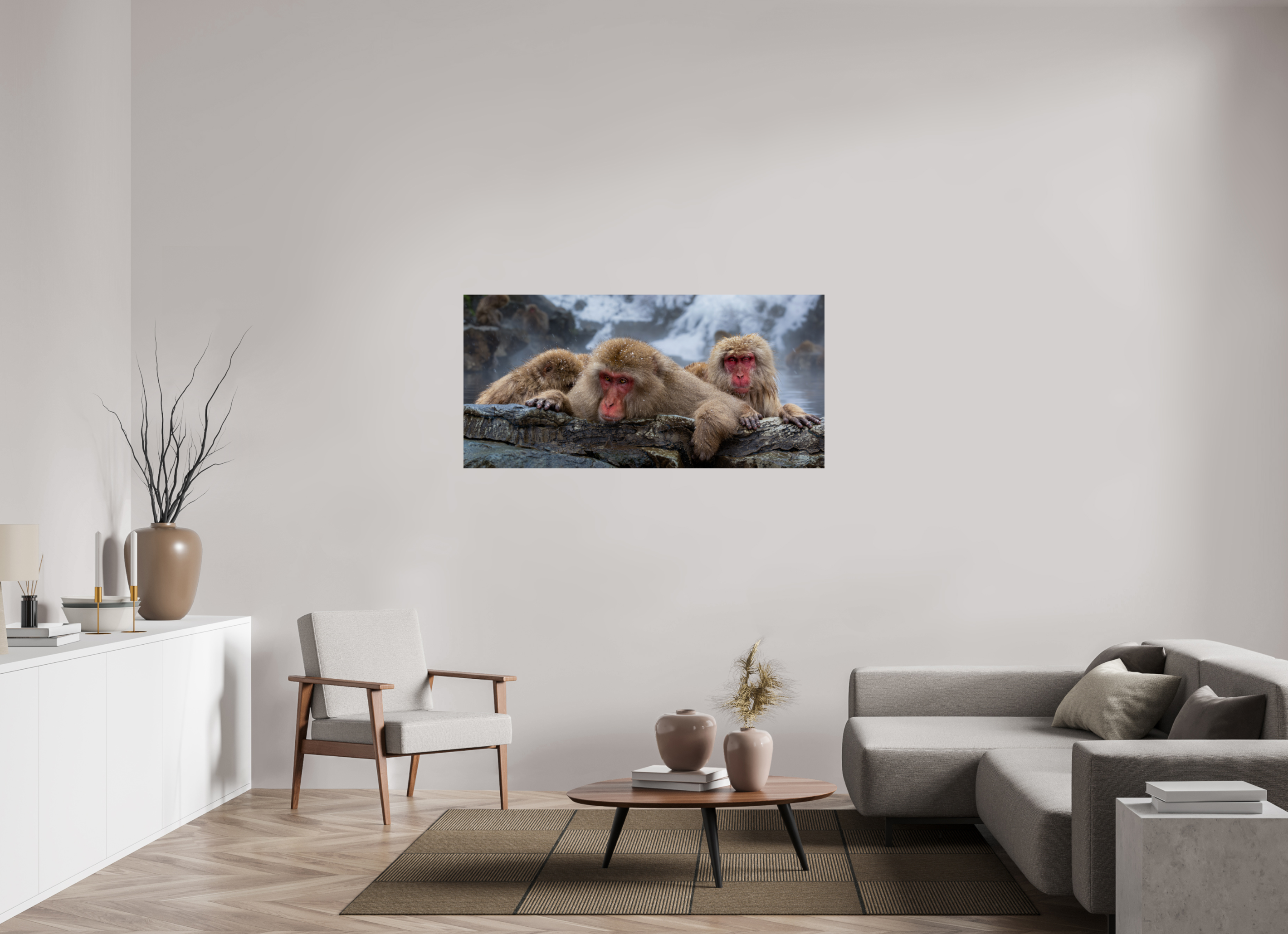 58.1 x 28″, Fine Art prints The Huddle