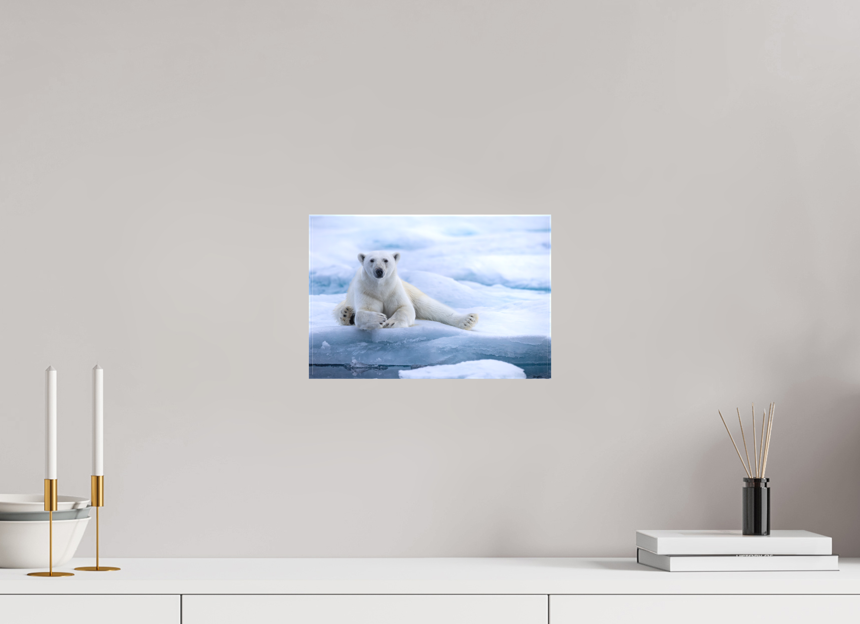 12 x 8″, Canvas ICE THRONE