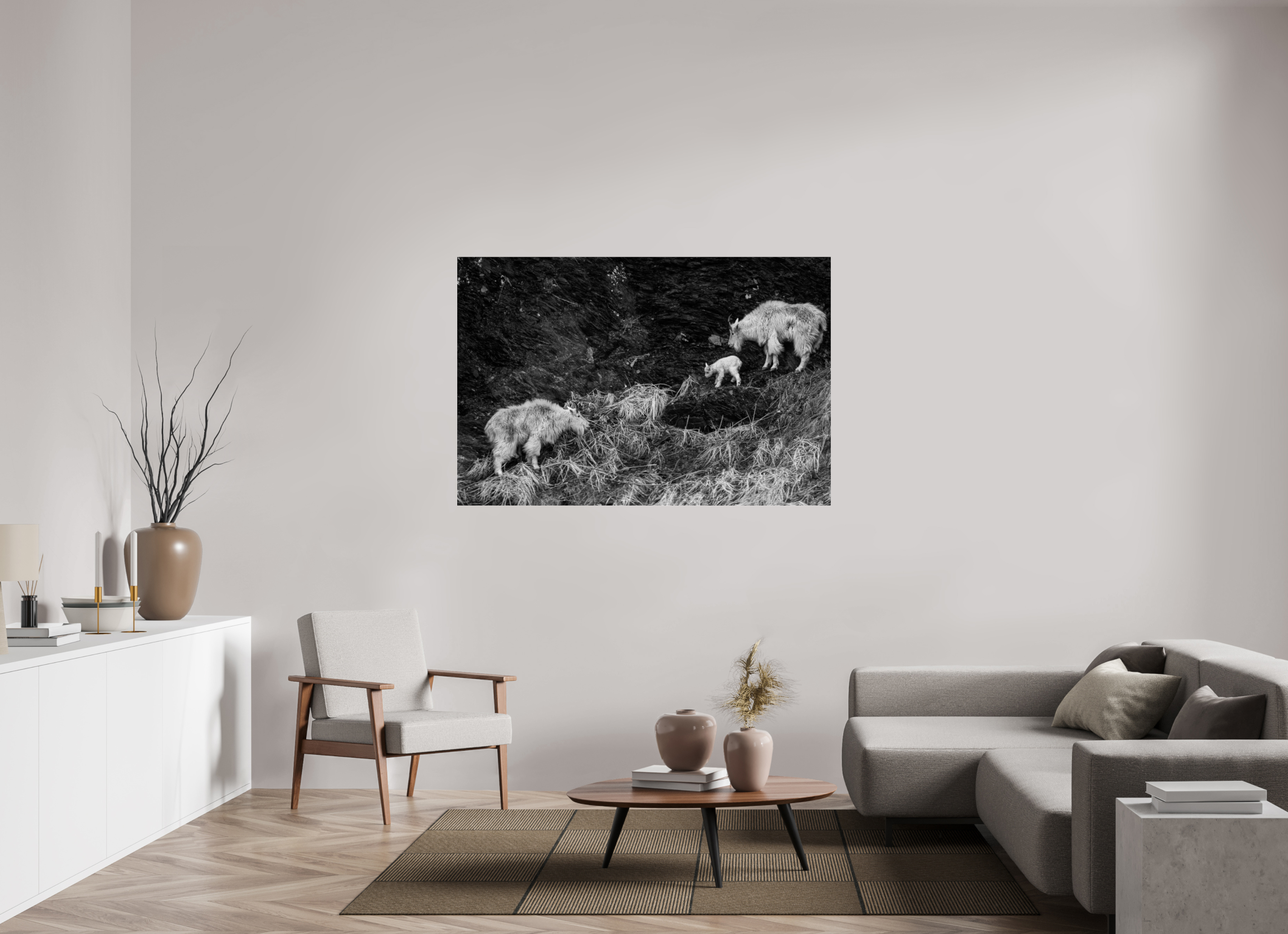 60 x 40″, acrylic Sure-Footed
