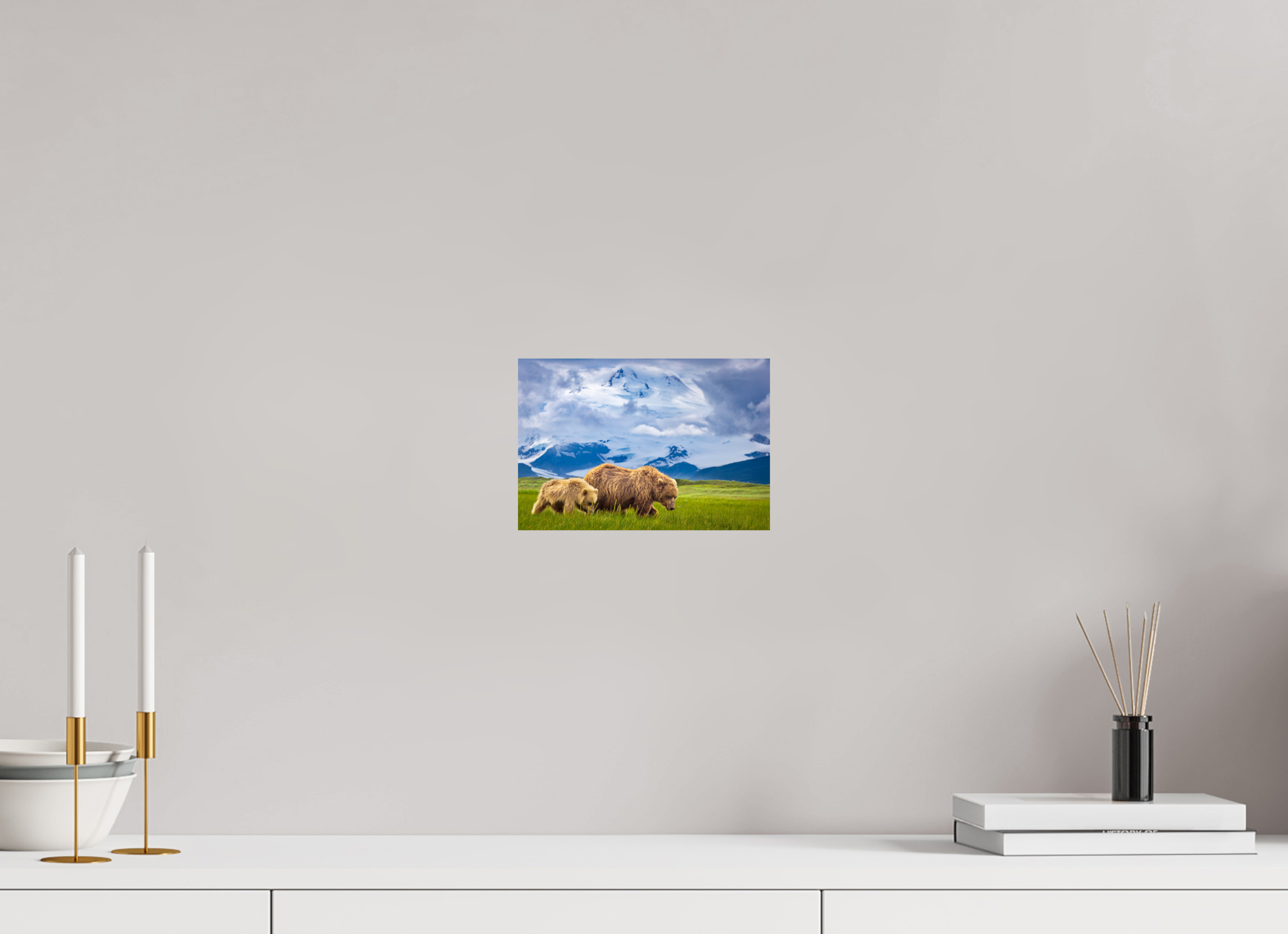 8.8 x 6″, Fine Art prints Coastal Bears