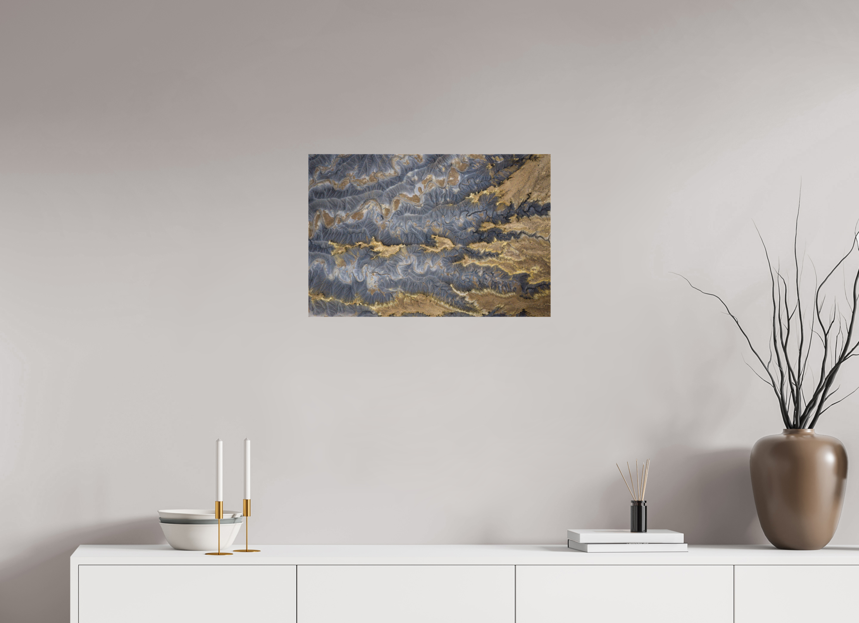 24 x 16″, Canvas ERODED EARTH