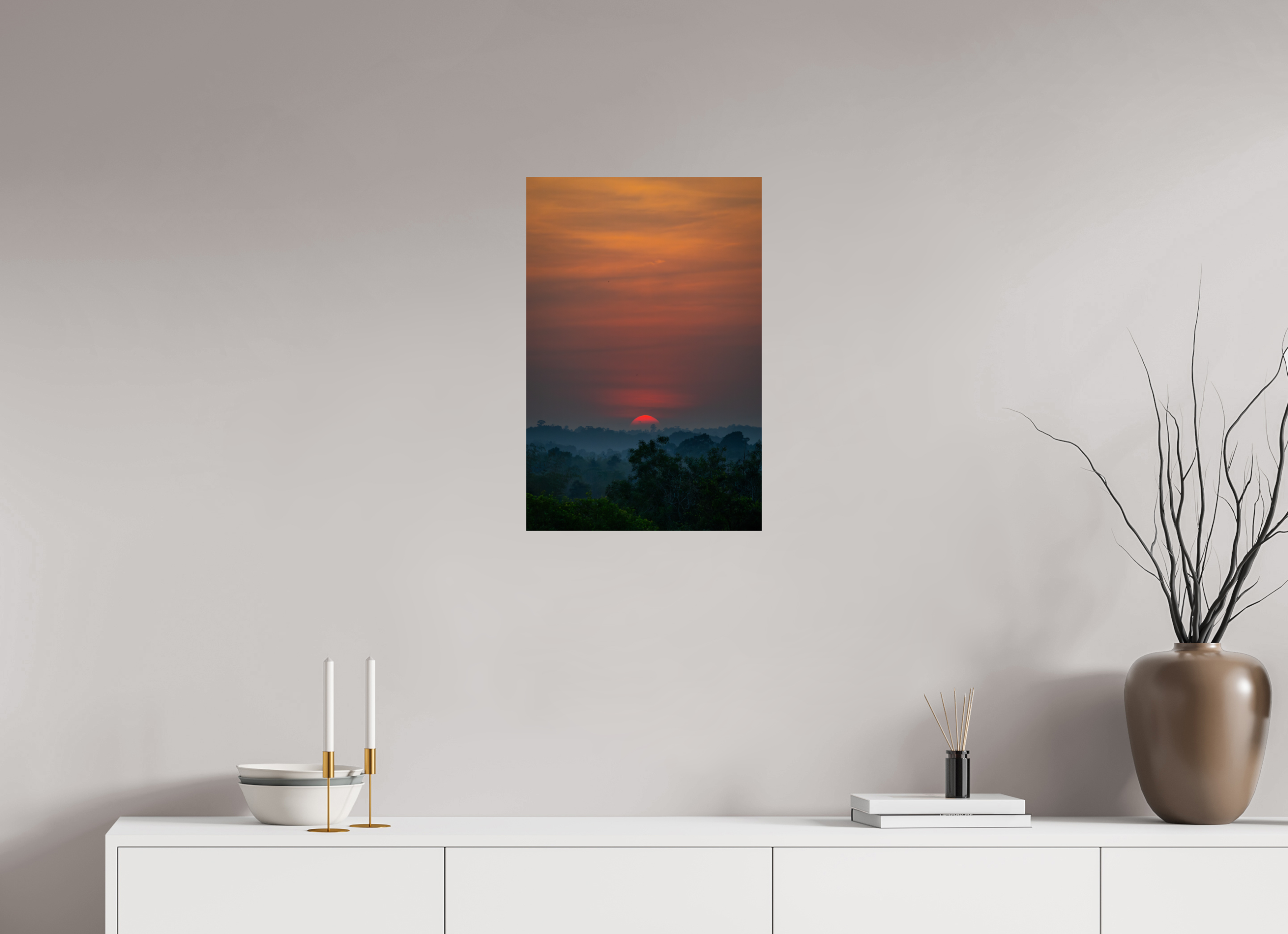 16 x 24″, Fine Art prints Rainforest Dawn