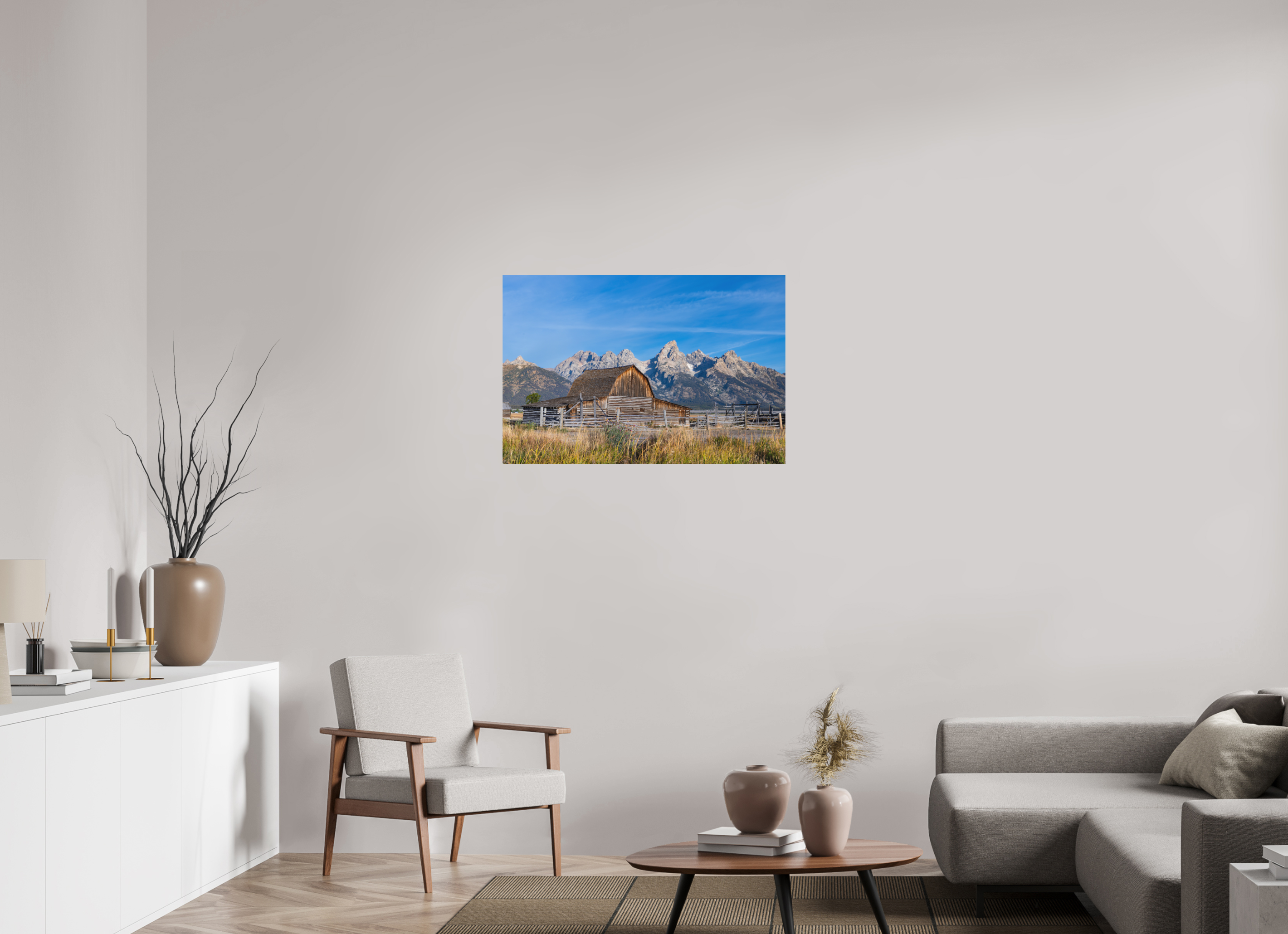 36 x 24″, Metal MORMON ROW