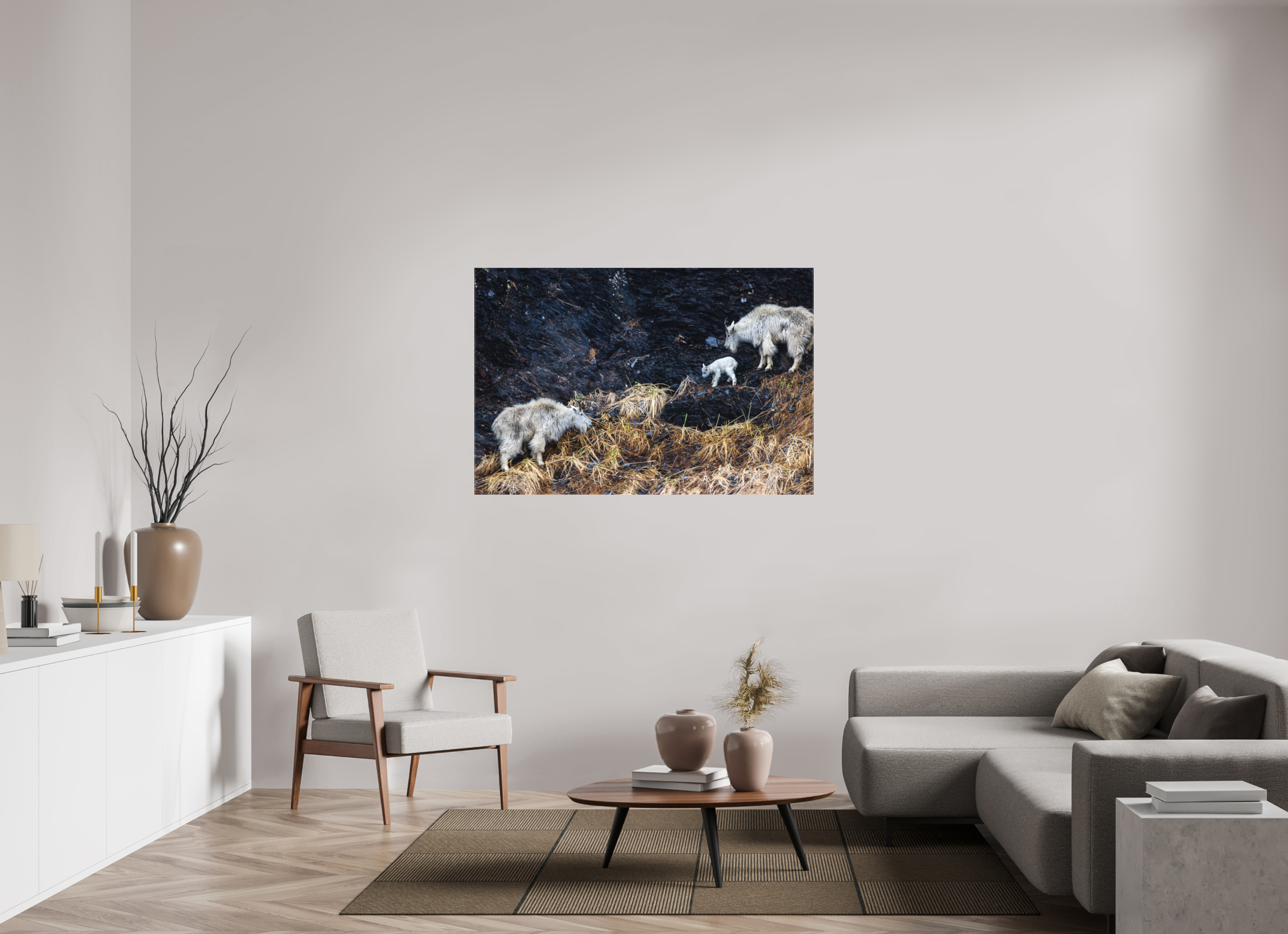 54 x 36″, Canvas Sure-Footed