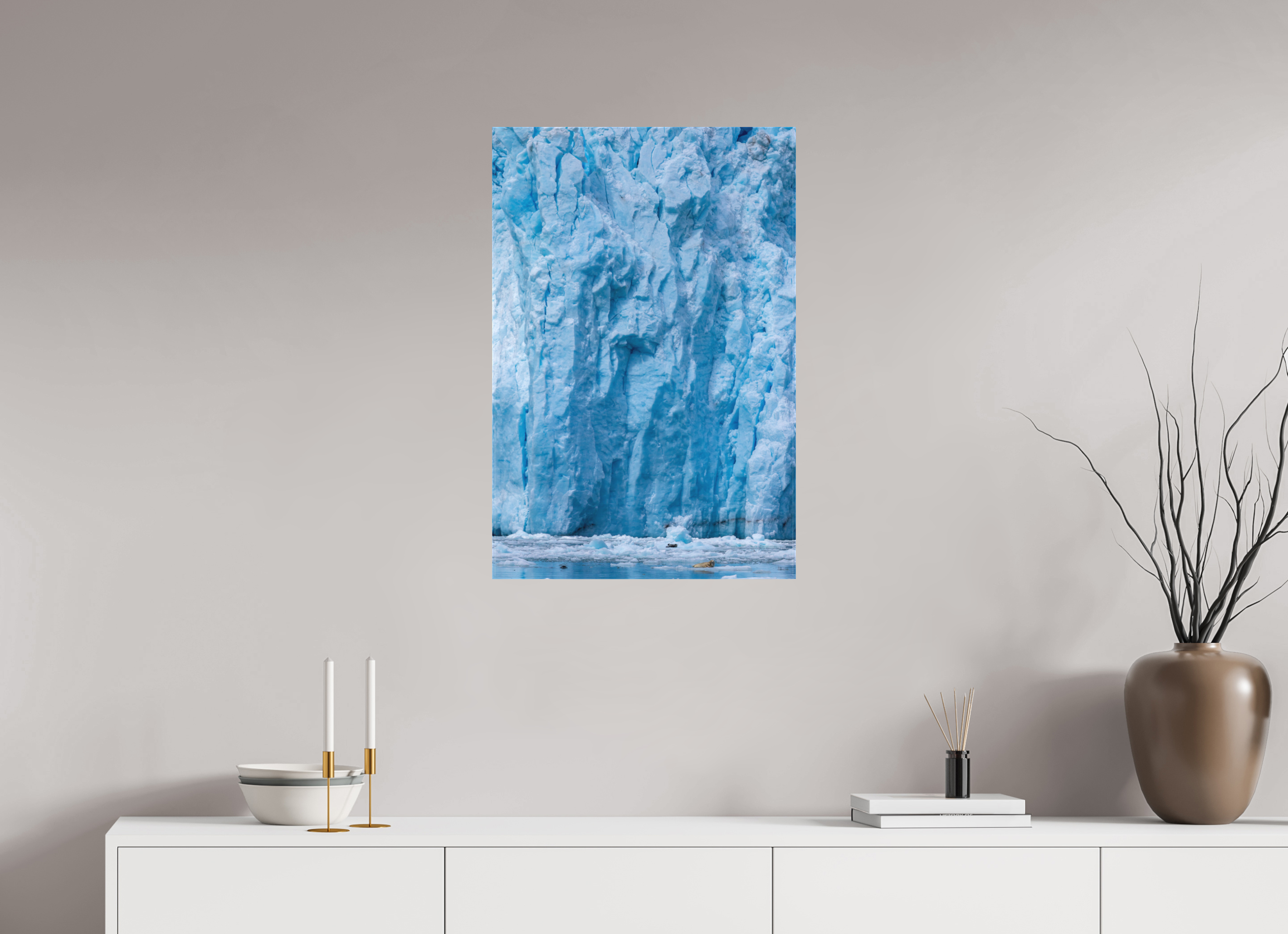 20 x 30″, Canvas Ancient Ice