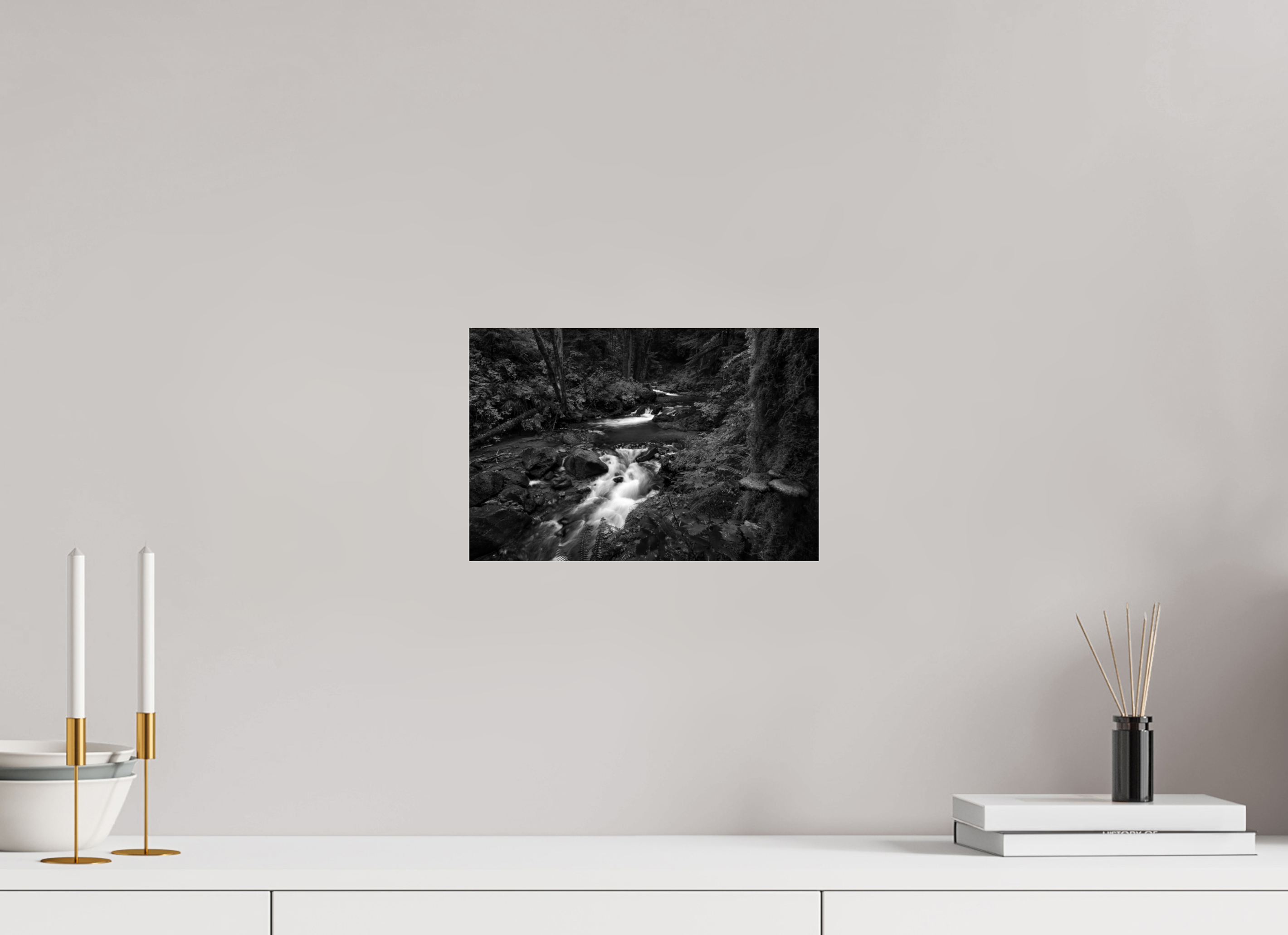 12 x 8″, acrylic Forest Falls