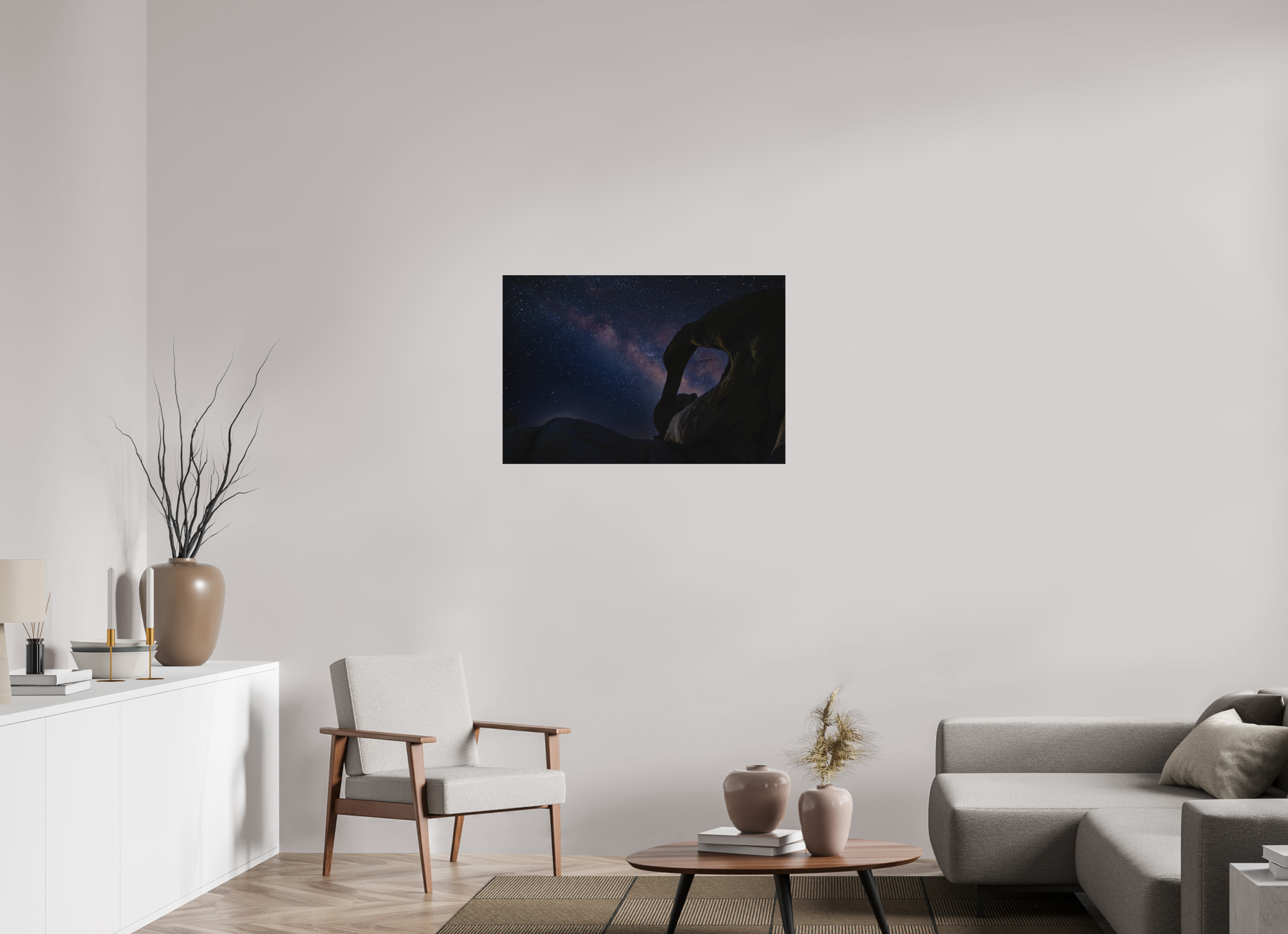 36 x 24″, Metal MILKY WAY ARCH