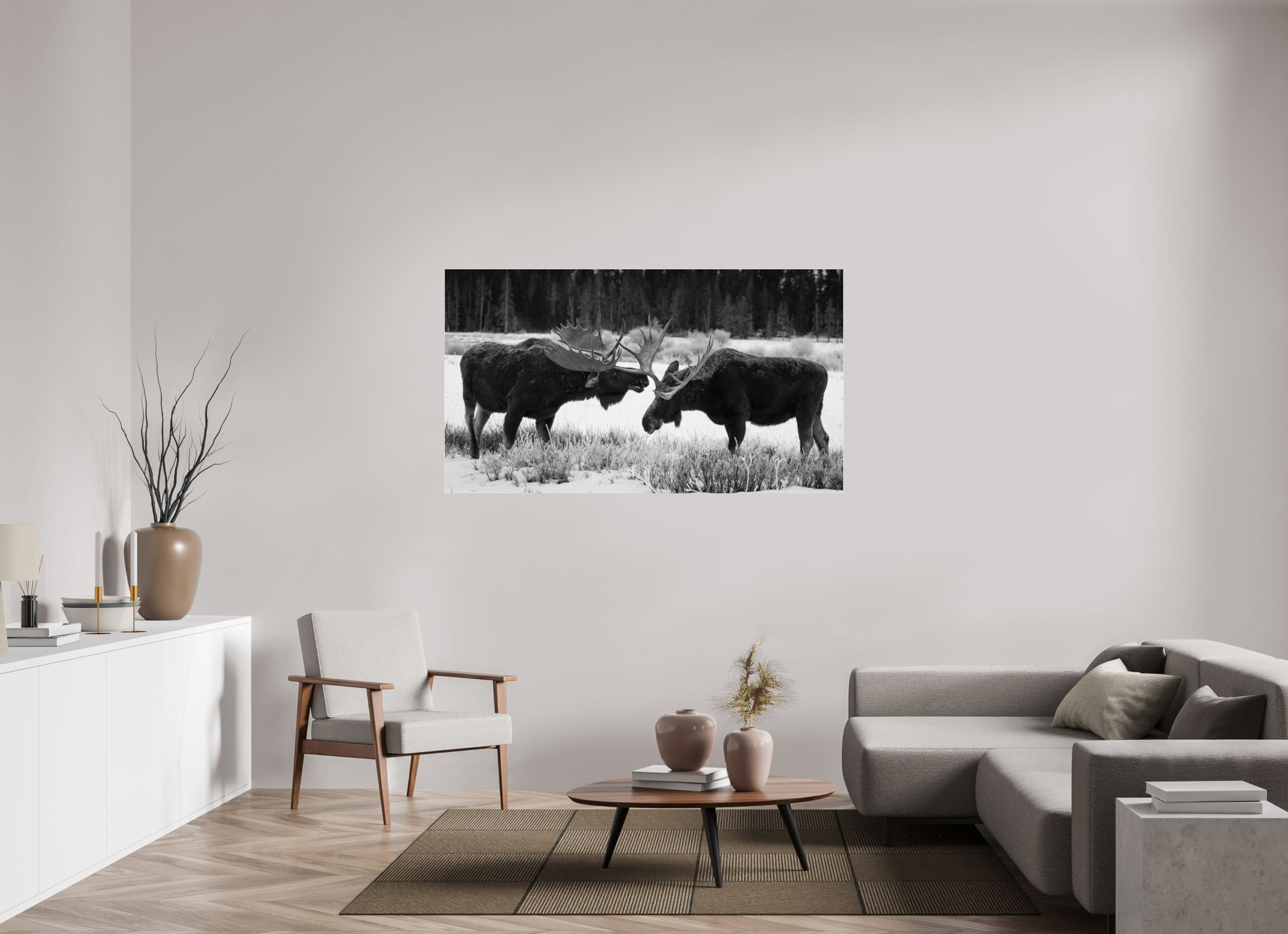 64 x 36″, acrylic FROSTBOUND