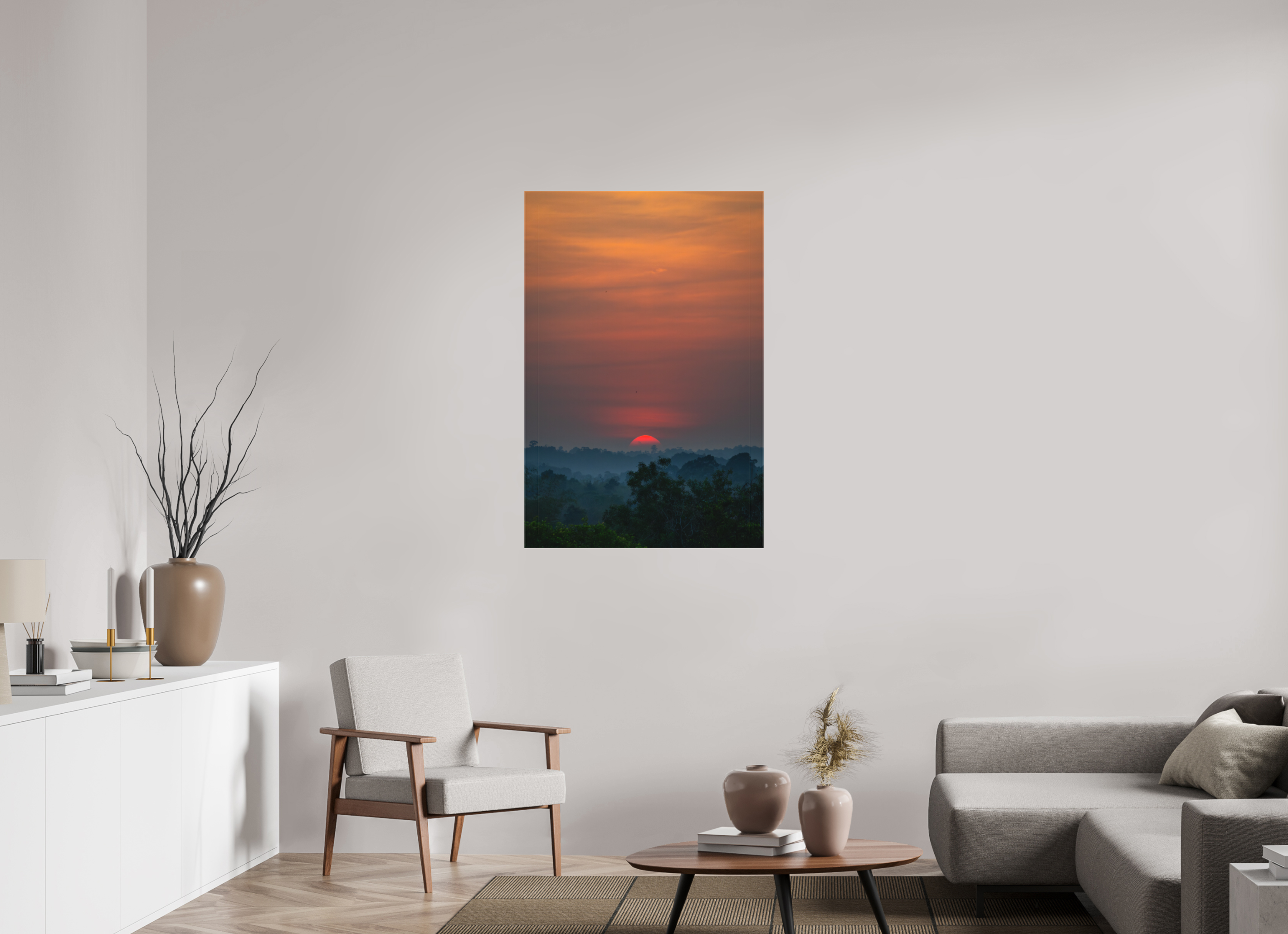 30 x 45″, Canvas Rainforest Dawn