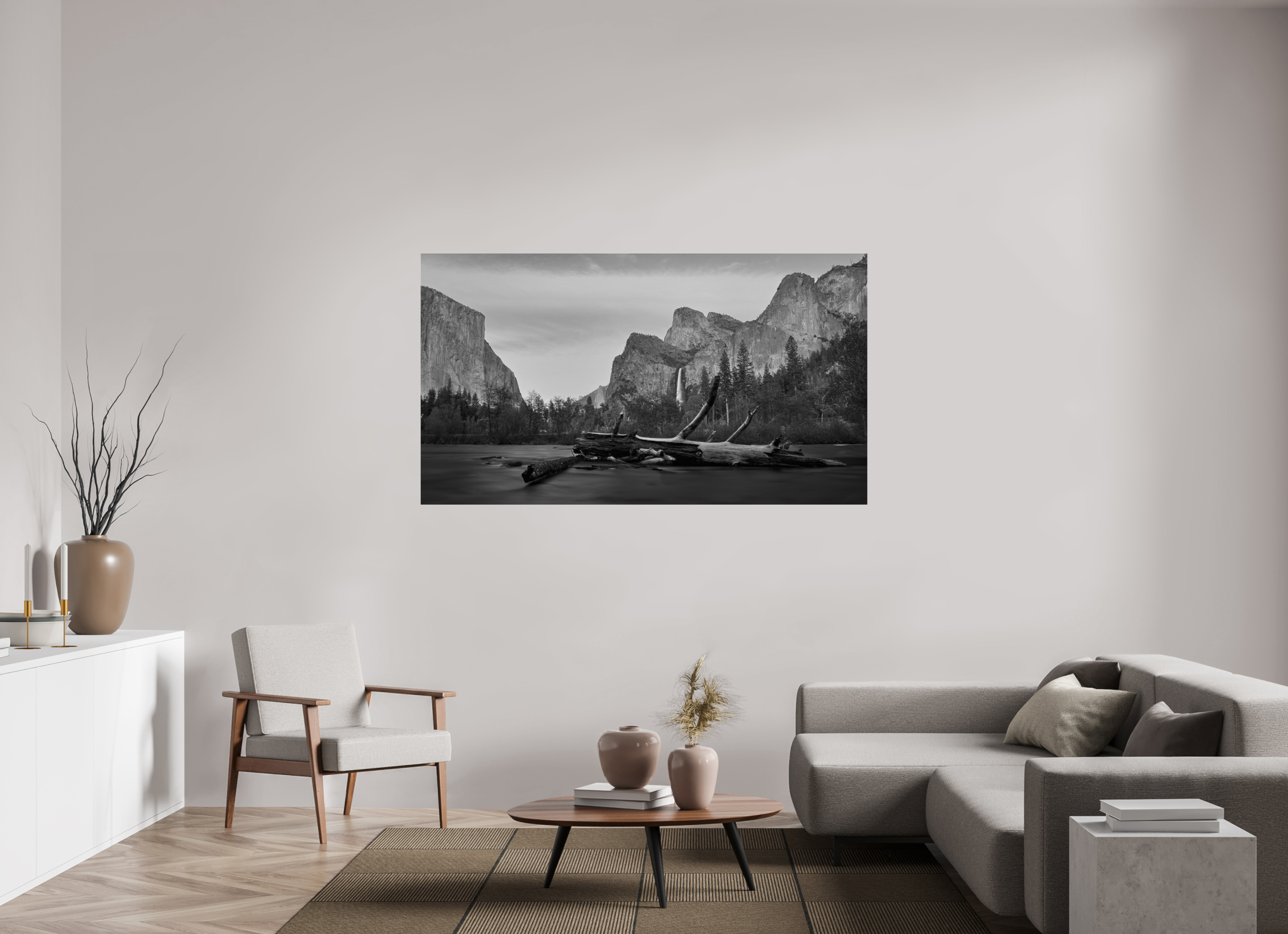 70 x 39.4″, acrylic Spring In the Valley