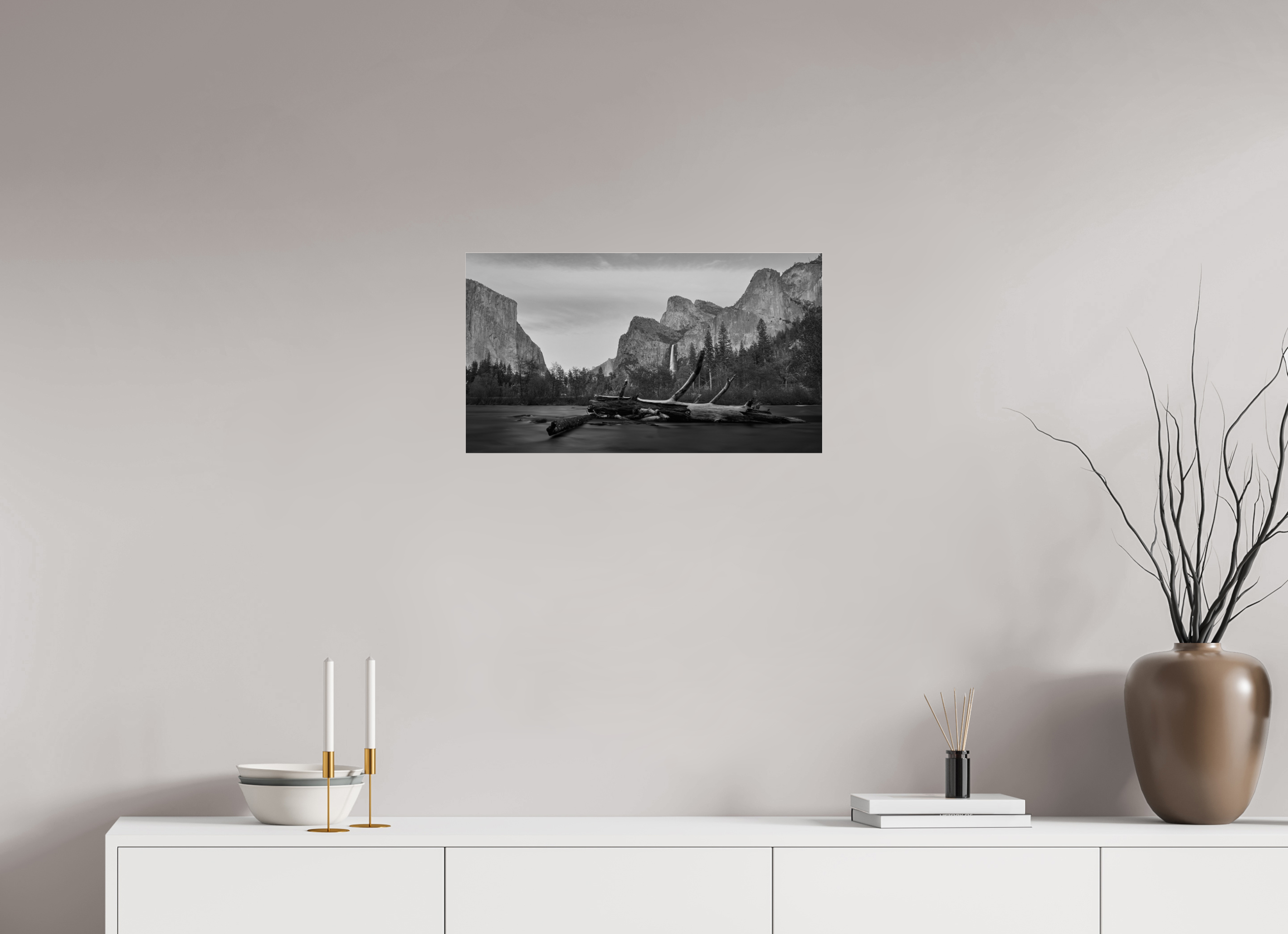 24 x 13.5″, acrylic Spring In the Valley