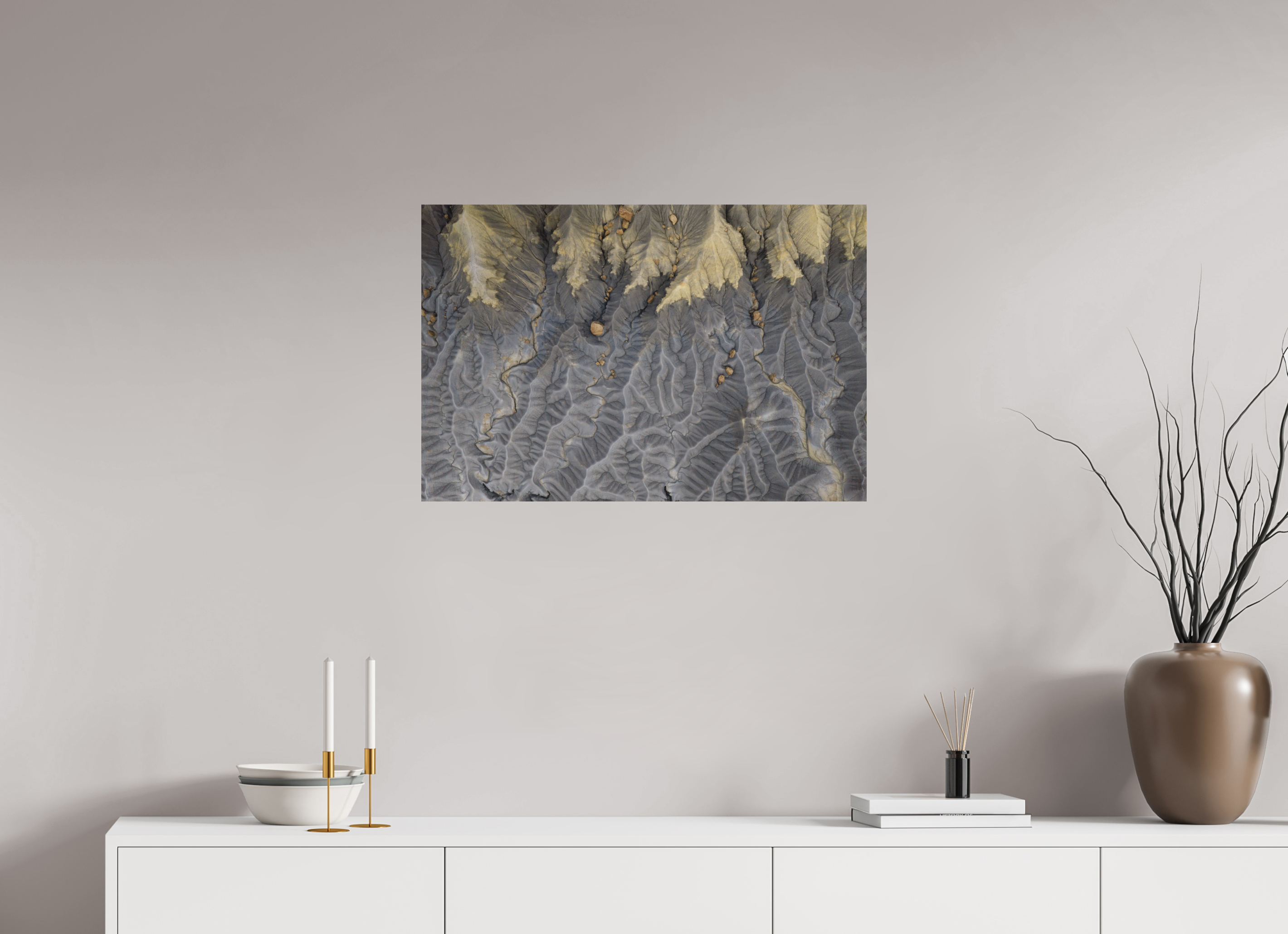 30 x 20″, Metal DESERT TAPESTRY