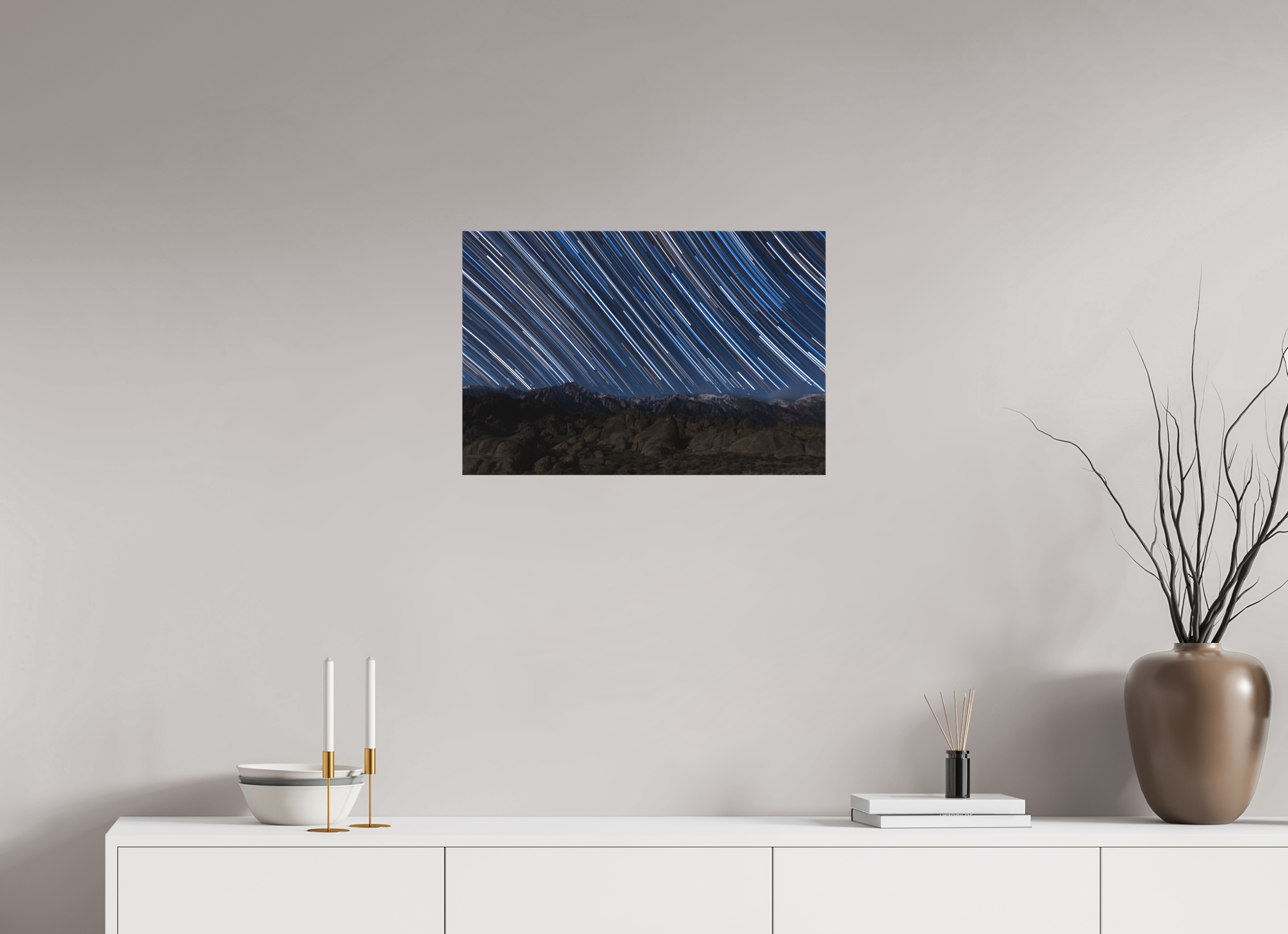 24 x 16″, Canvas STAR TRAILS