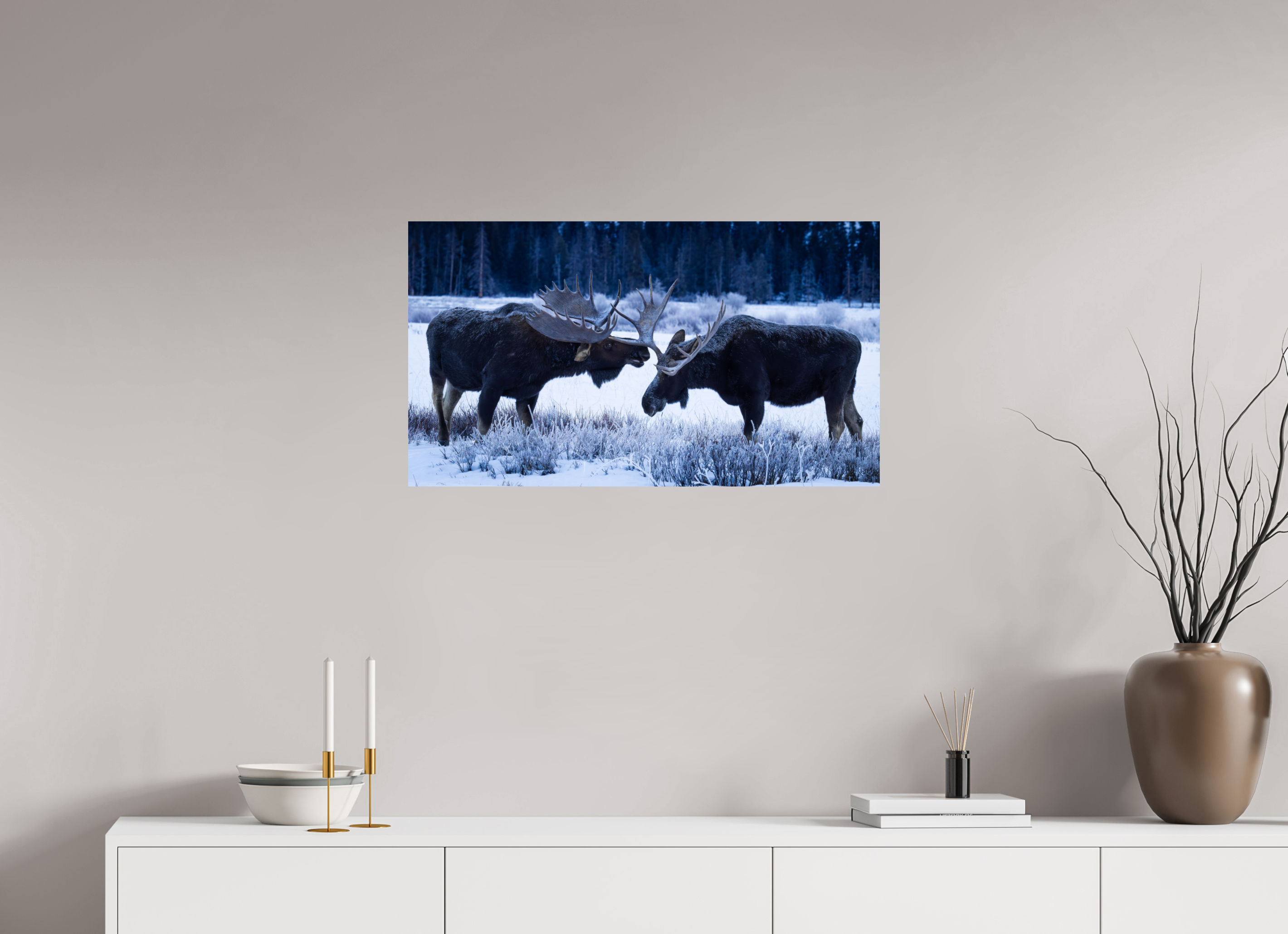 32 x 18″, Fine Art prints FROSTBOUND
