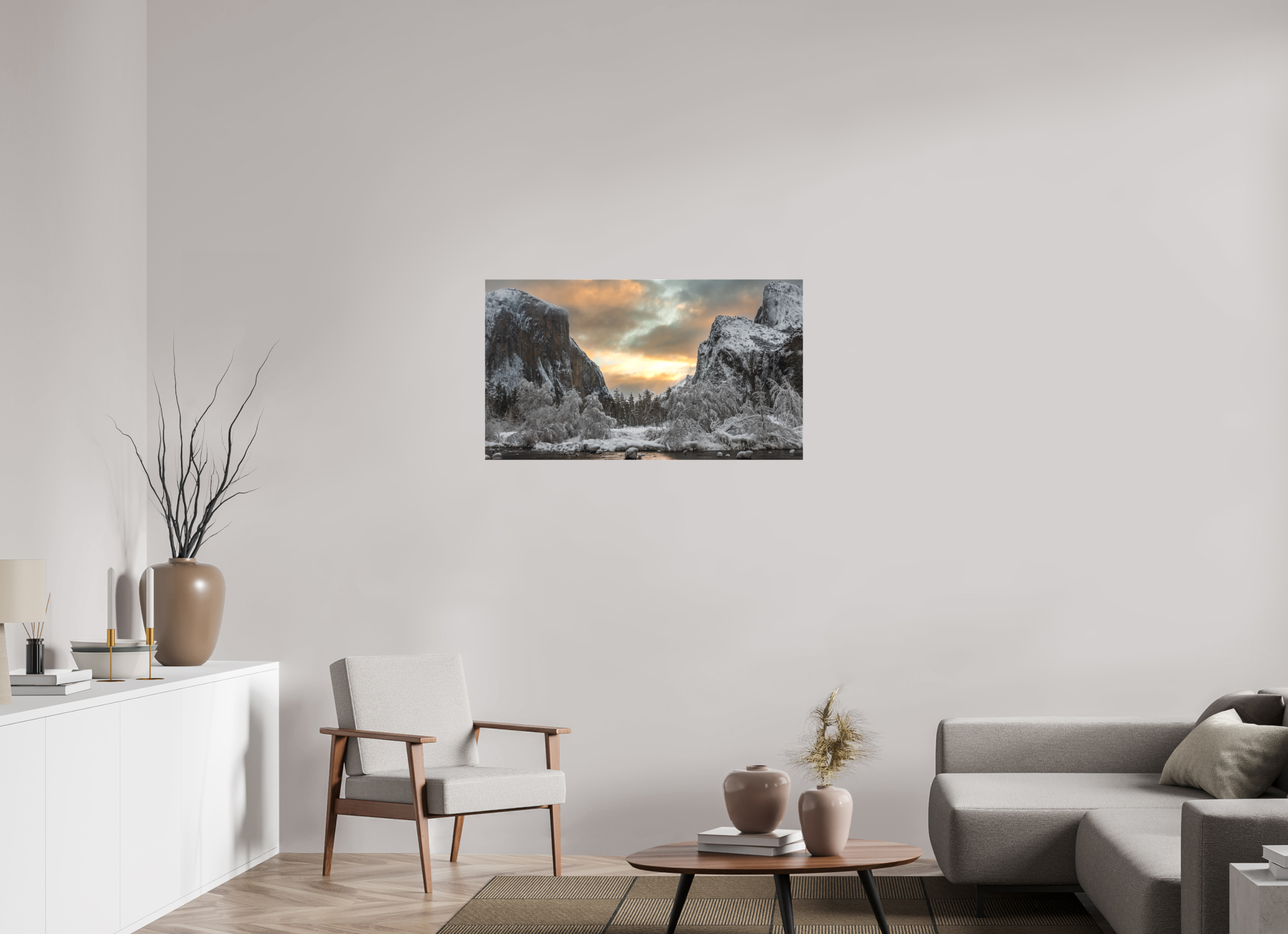 40 x 22.5″, Canvas Tunnel View After the Storm