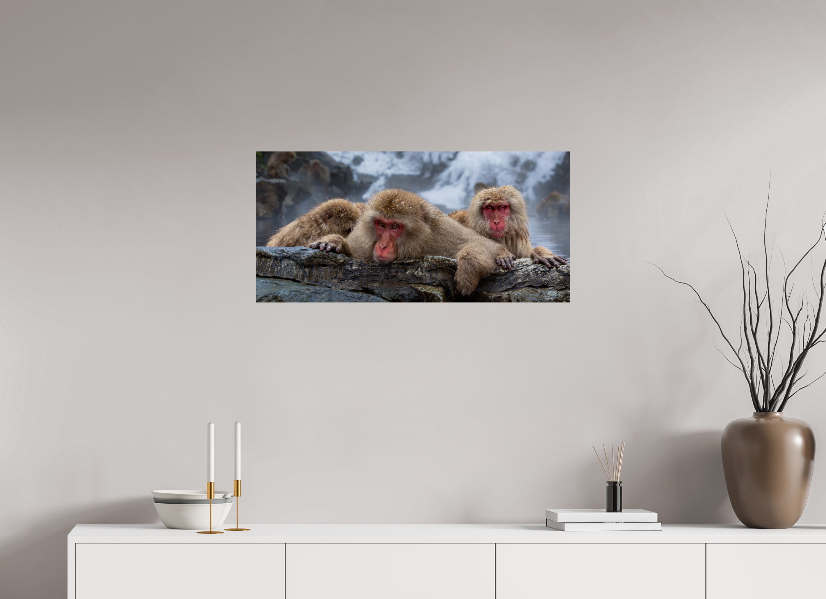 33.2 x 16″, Fine Art prints The Huddle