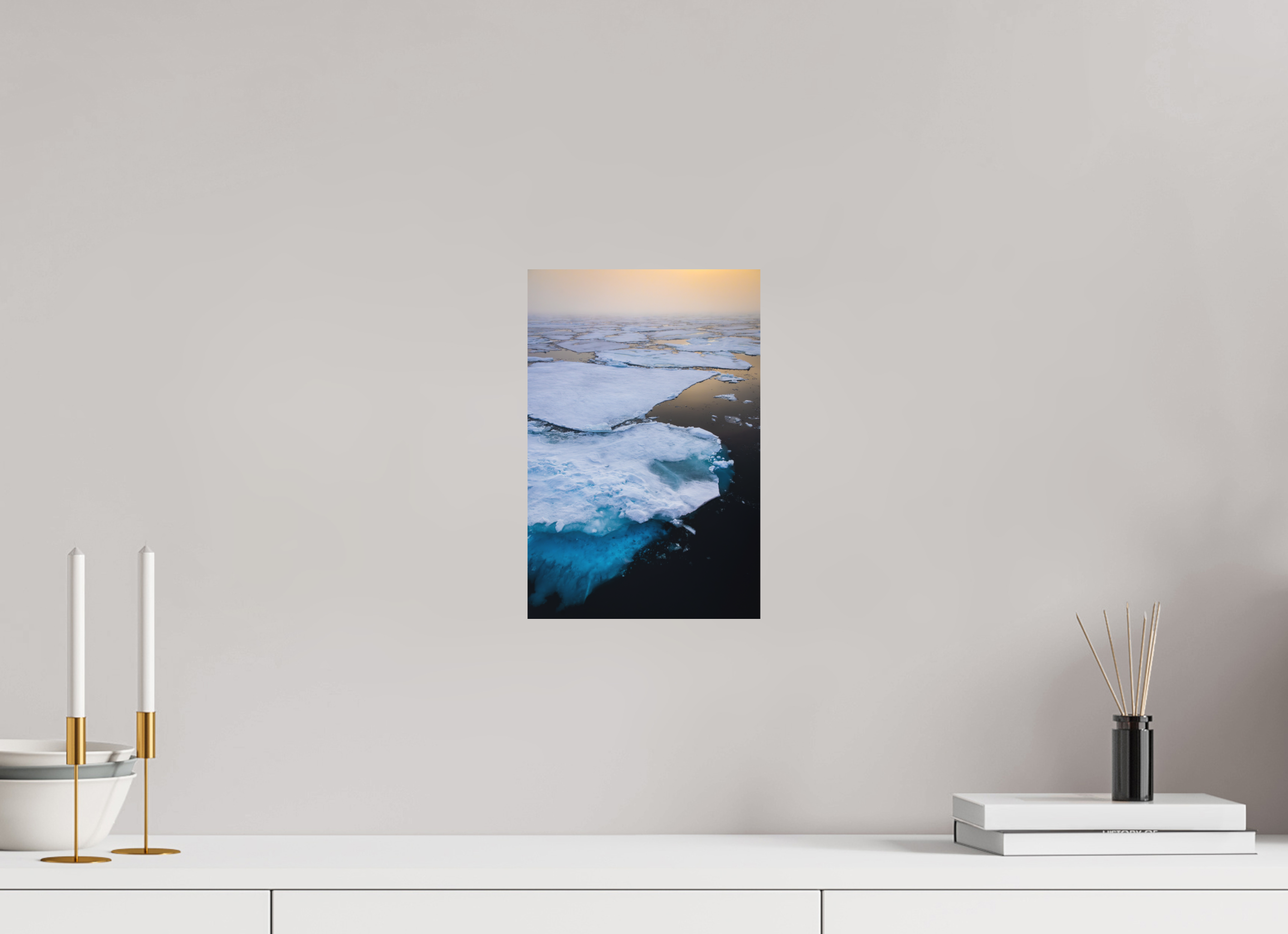 8 x 12″, Metal ARCTIC DRIFT