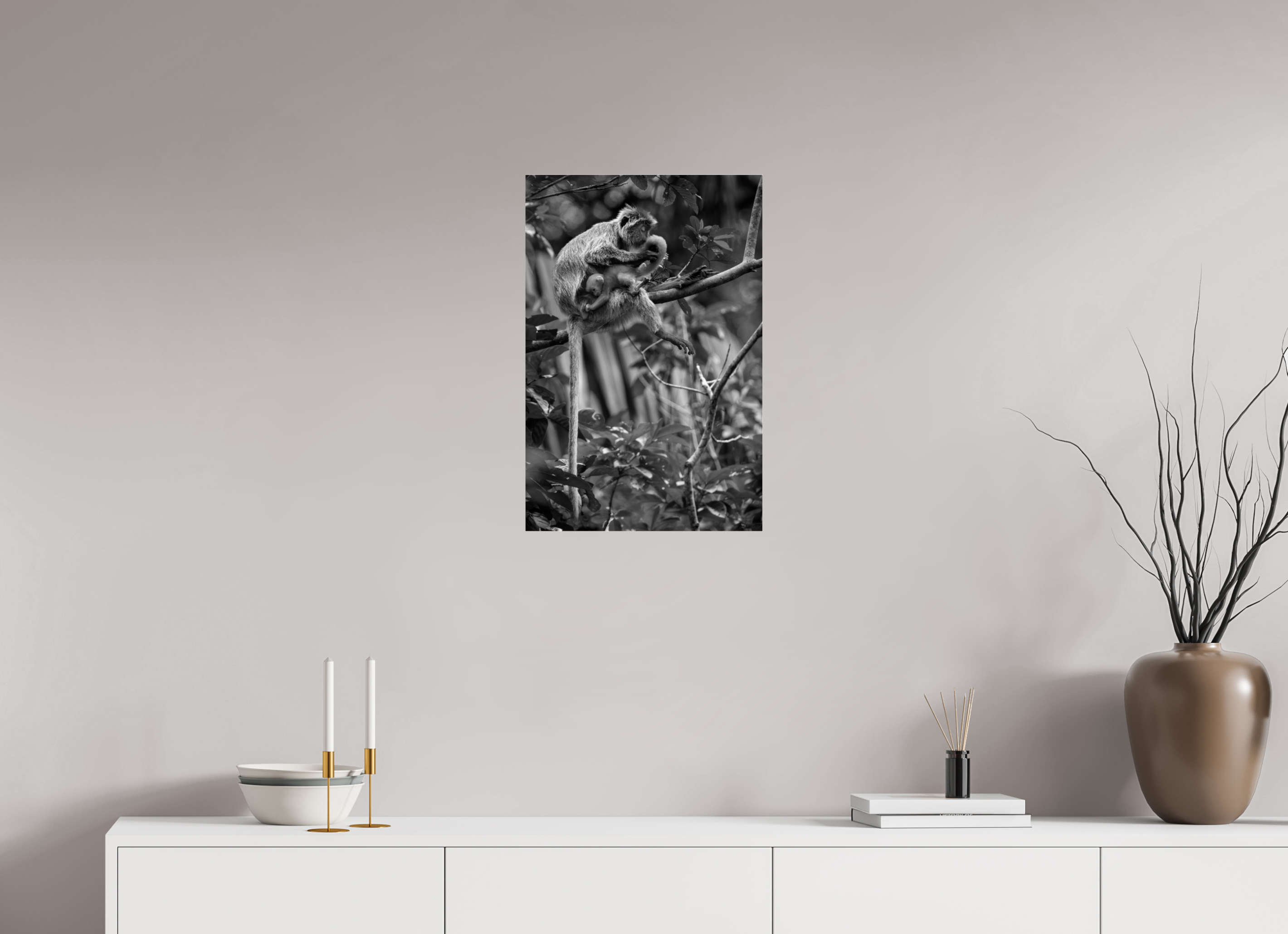 16 x 24″, acrylic treetop watch